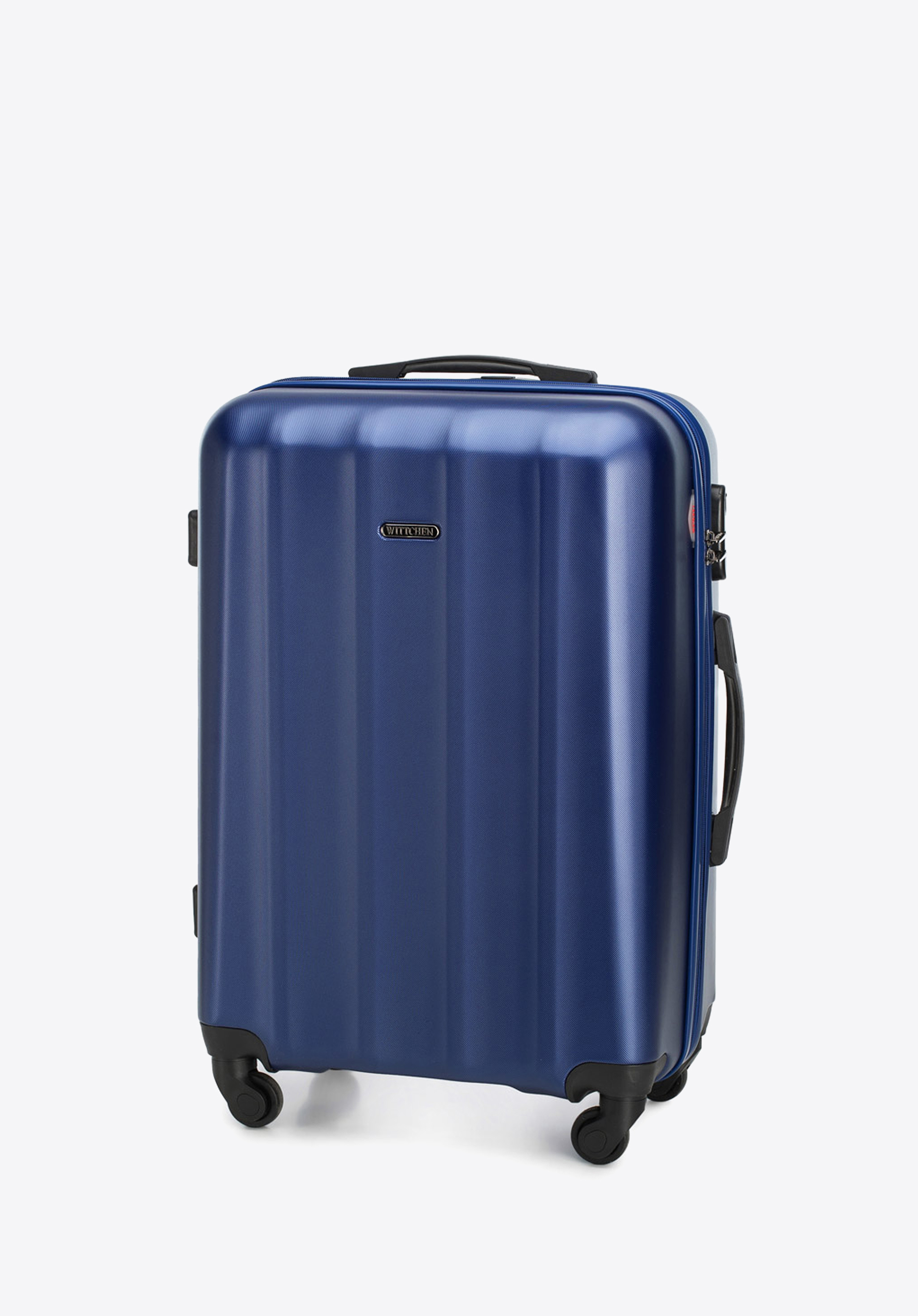 Walizka kabinowa z polikarbonu fakturowana