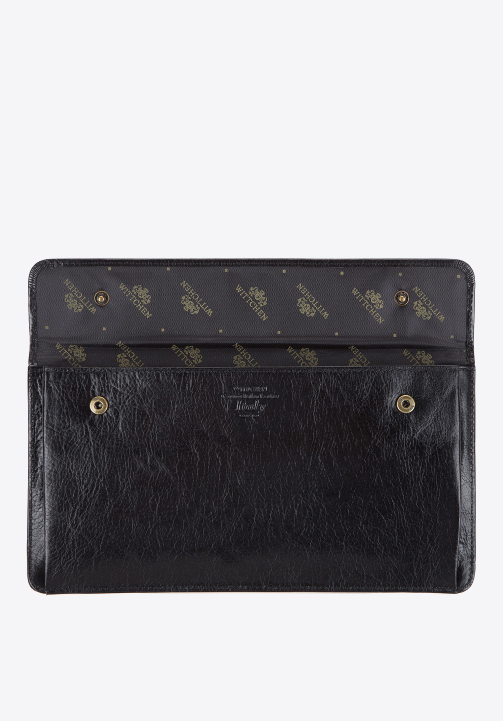 Etui na bilet lotniczy skórzane proste