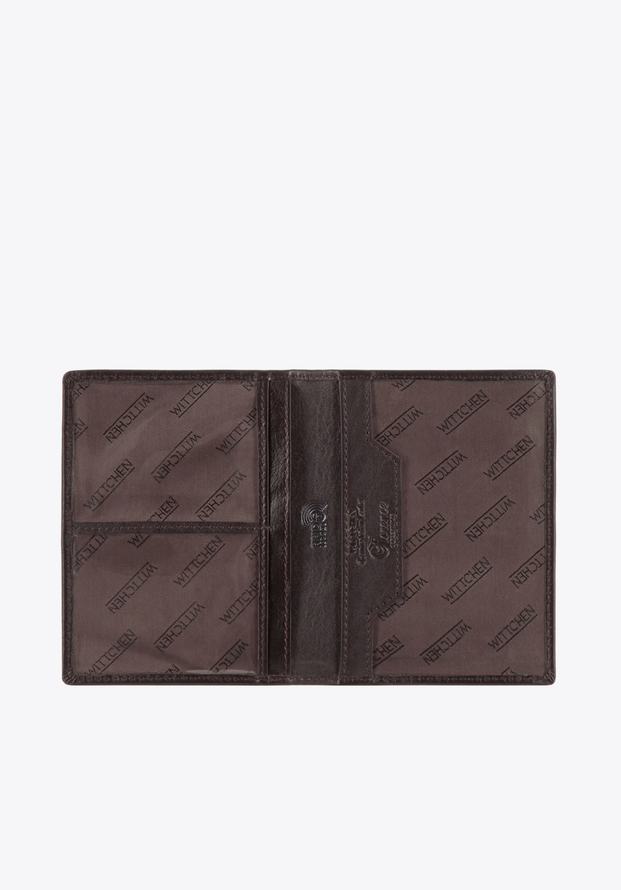 Etui na dokumenty skórzane proste