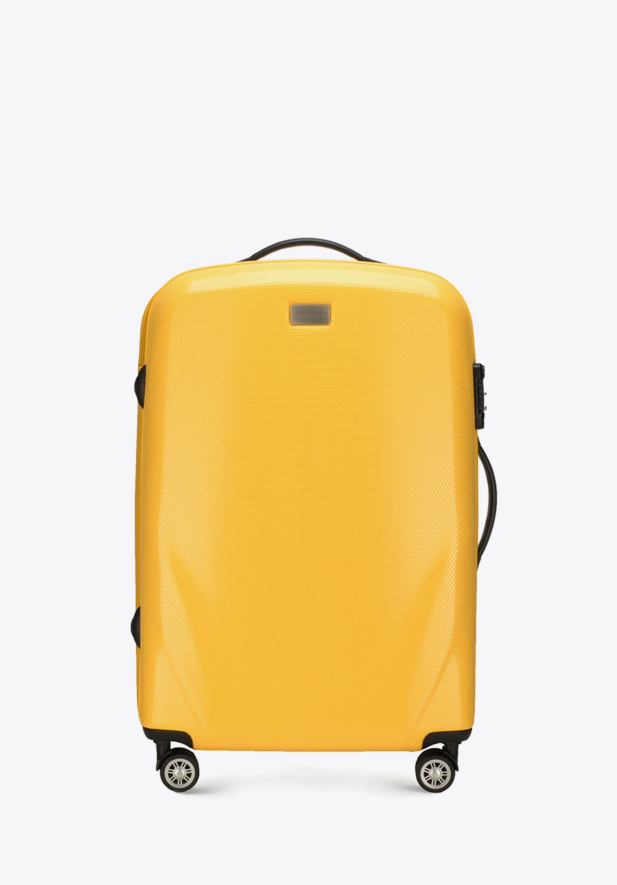 Walizka kabinowa z polikarbonu jednokolorowa