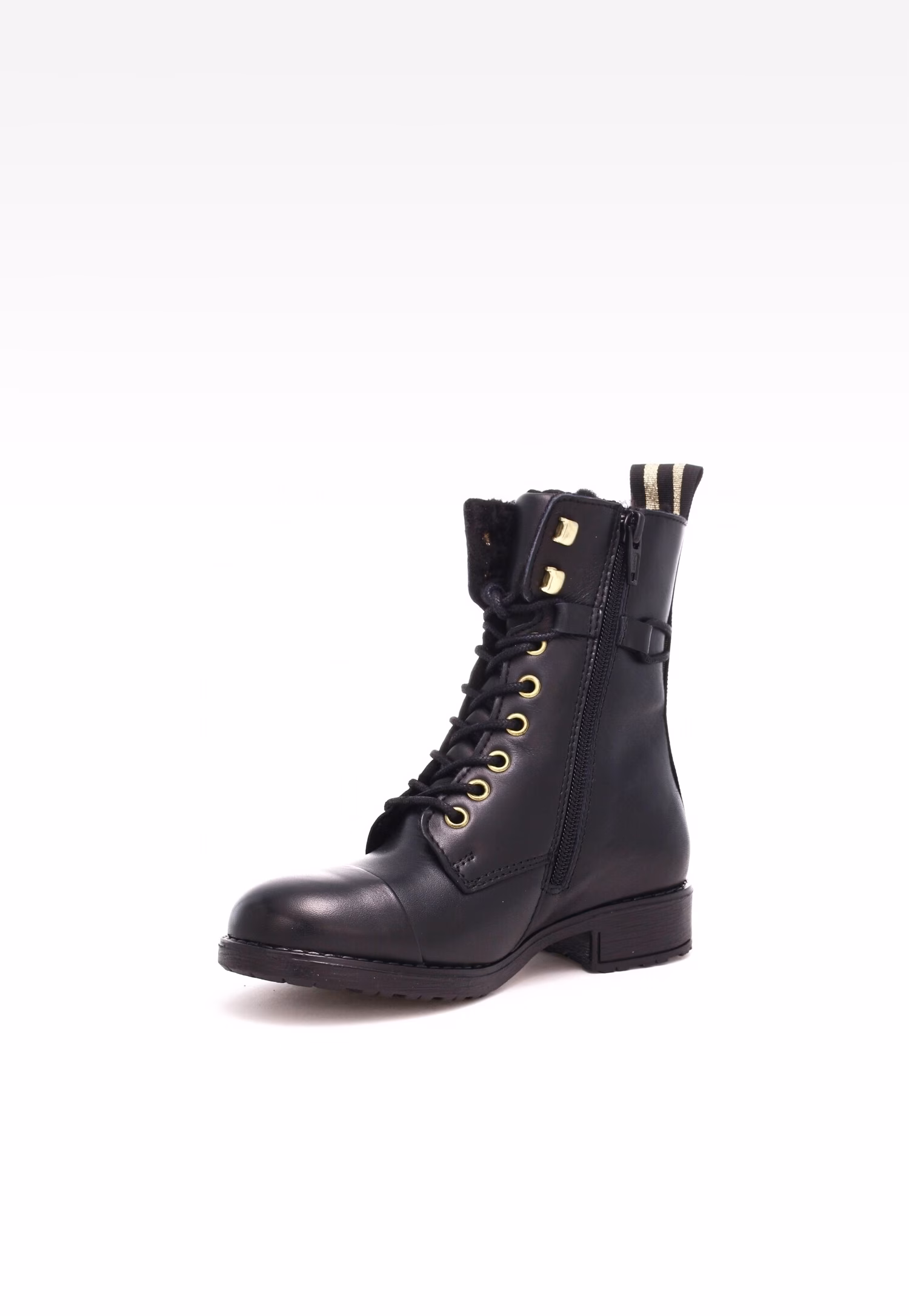 Trzewiki ocieplane Wojas x Bartek 8400251, dla dziewcząt, czarny