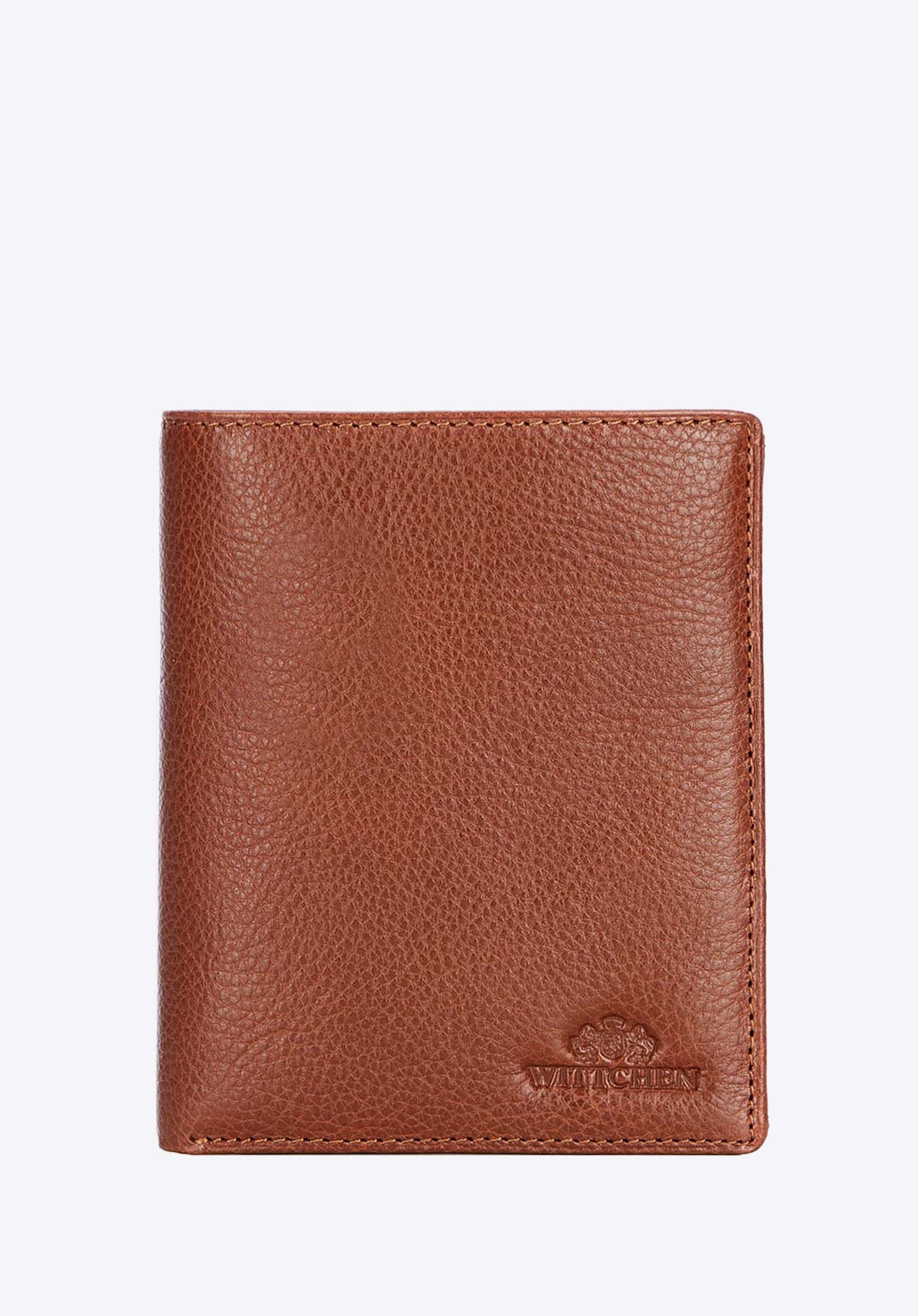 Męski portfel ze skóry prosty