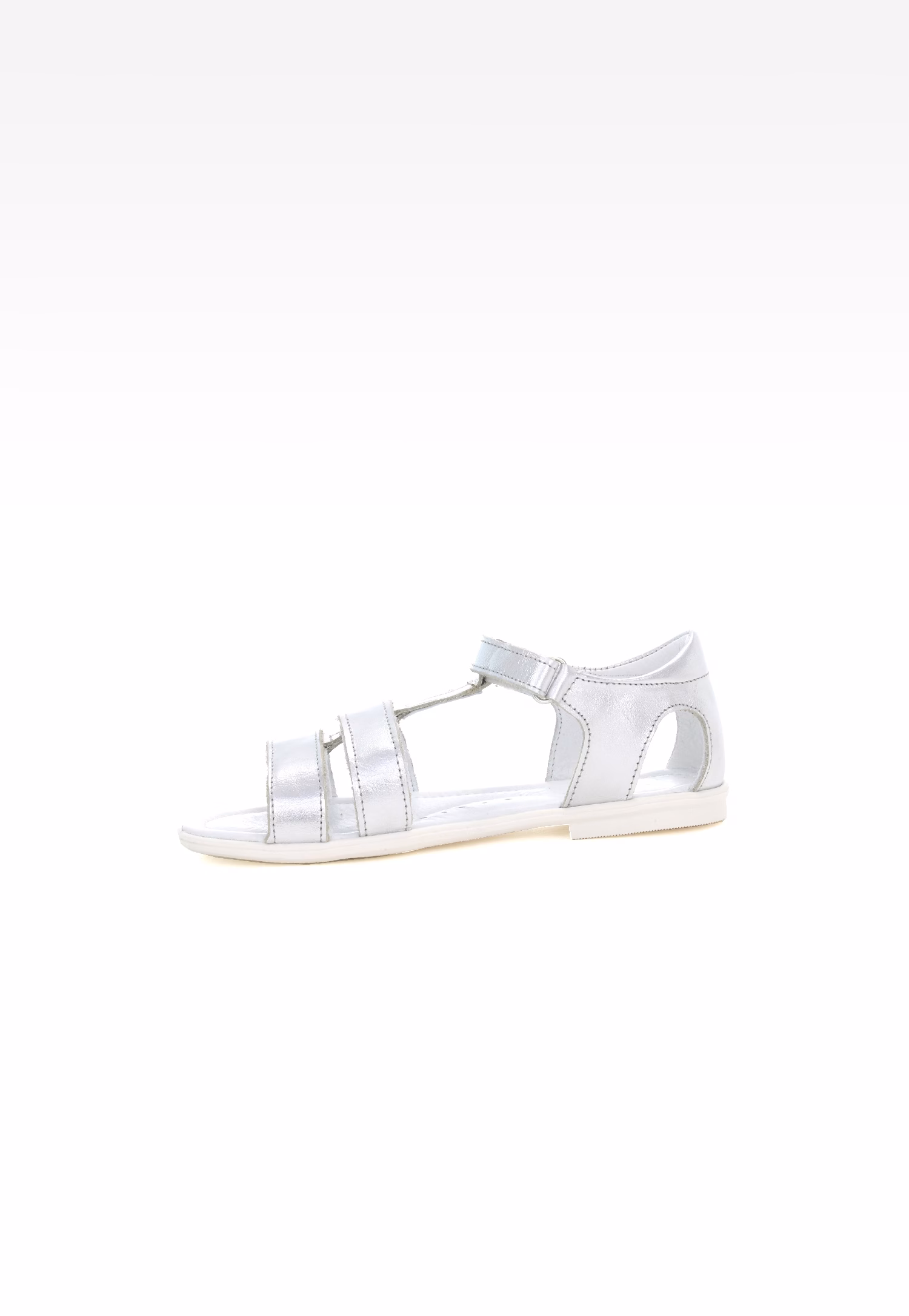 Sandały BARTEK W-59016/SIE, dla dziewcząt, srebrny