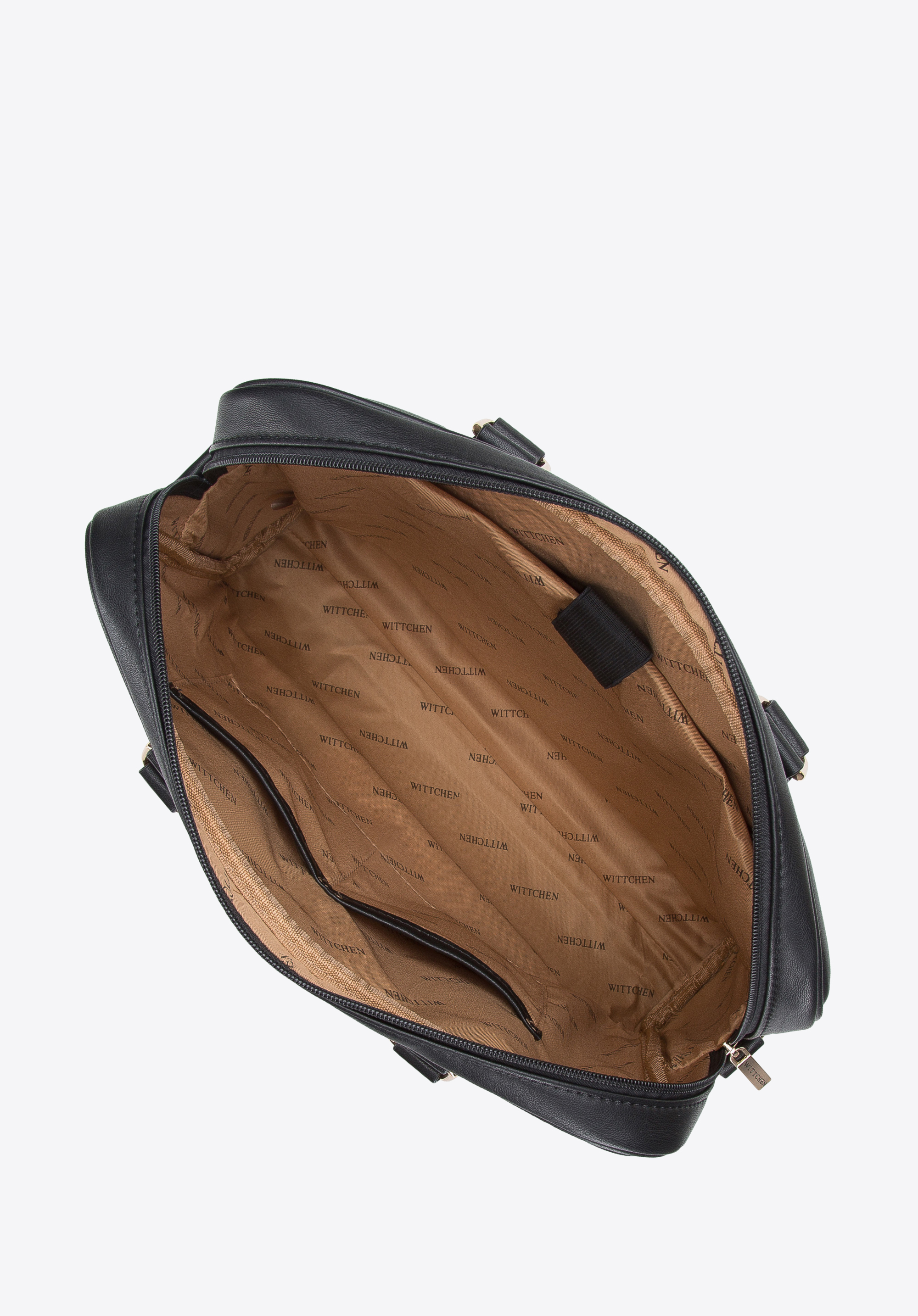 Damska torba na laptopa 11”/12” z frontem z ekozamszu