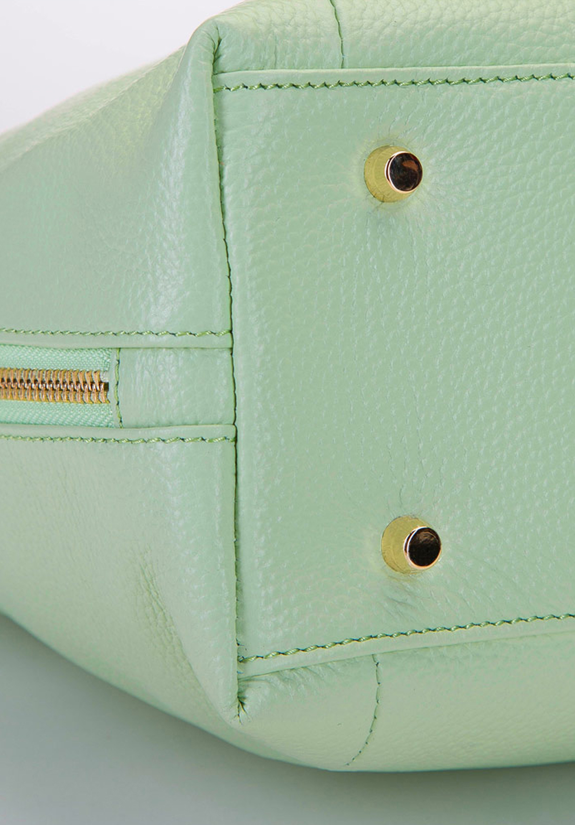 Torebka worek z miękkiej skóry