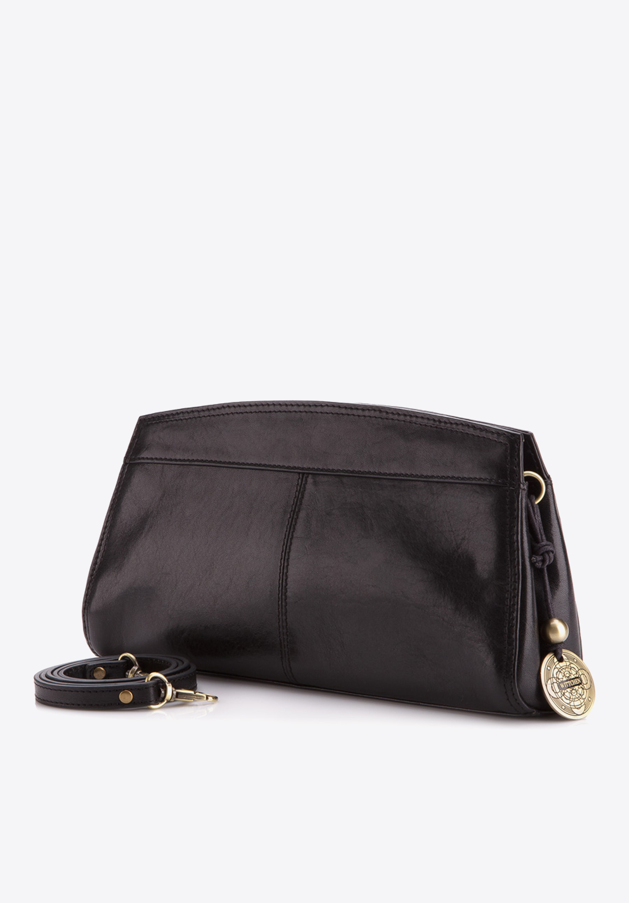 Kopertówka skórzana na podwójne magnetyczne zapięcie