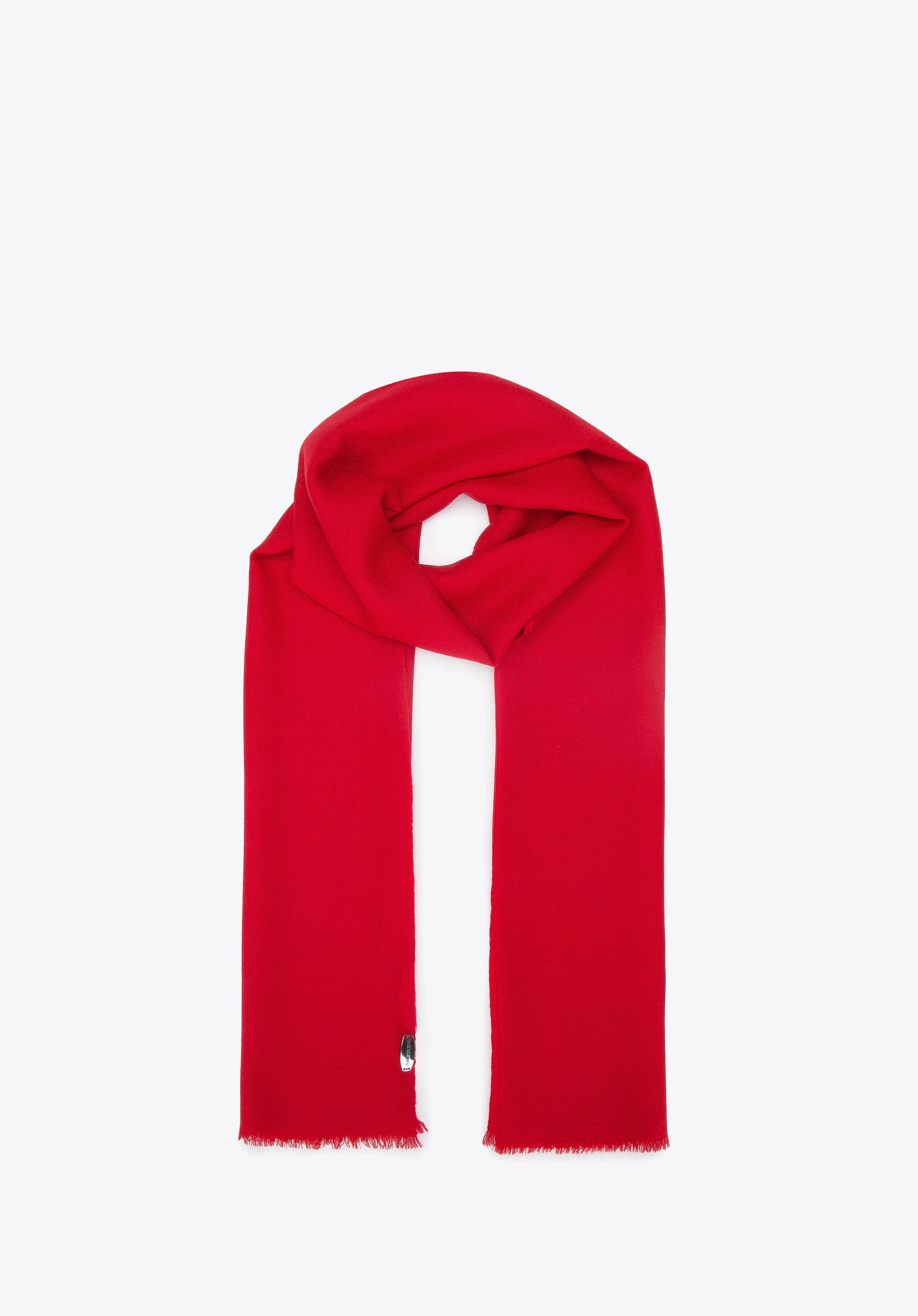 Damski szal wełniany cienki