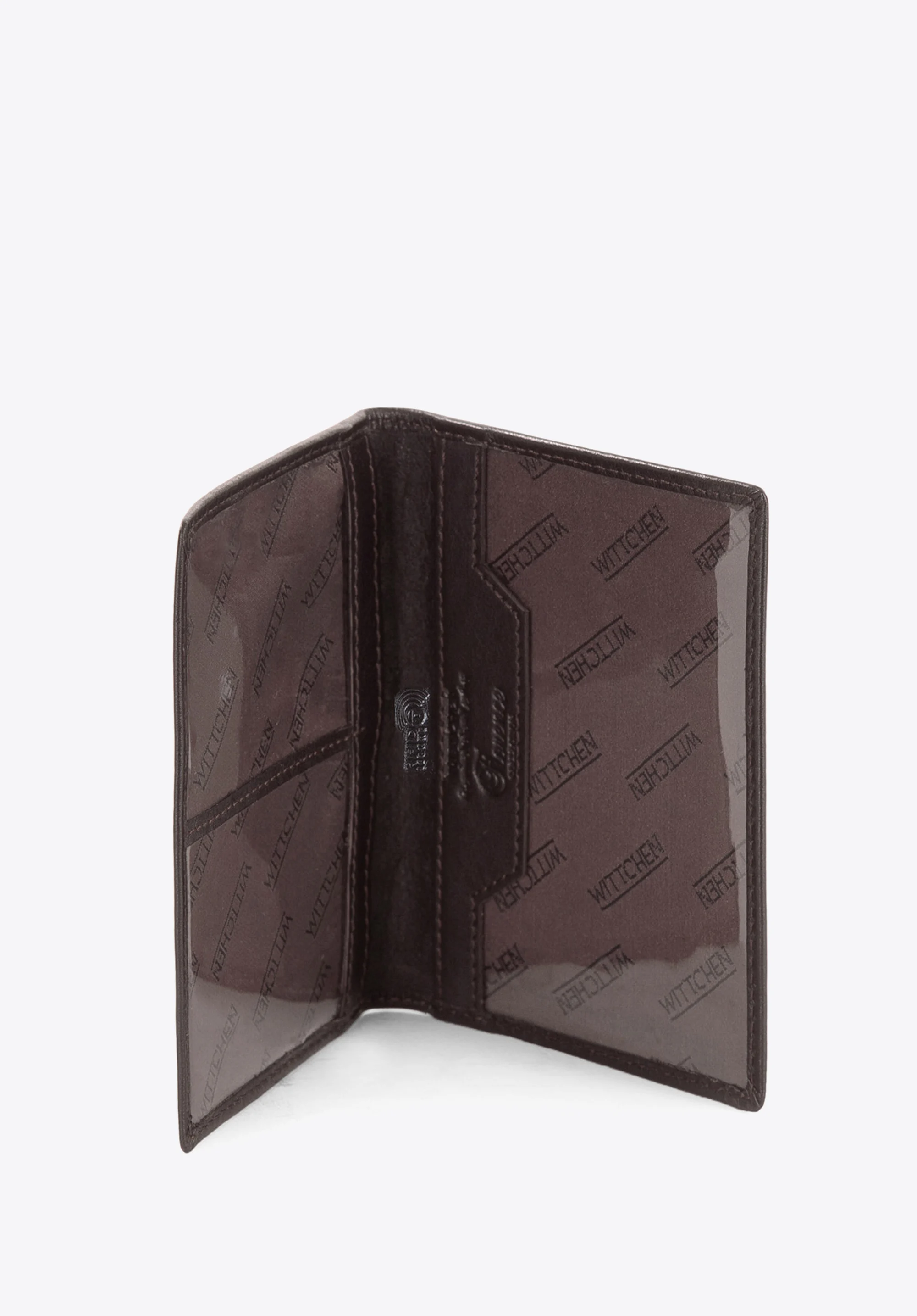 Etui na dokumenty skórzane proste