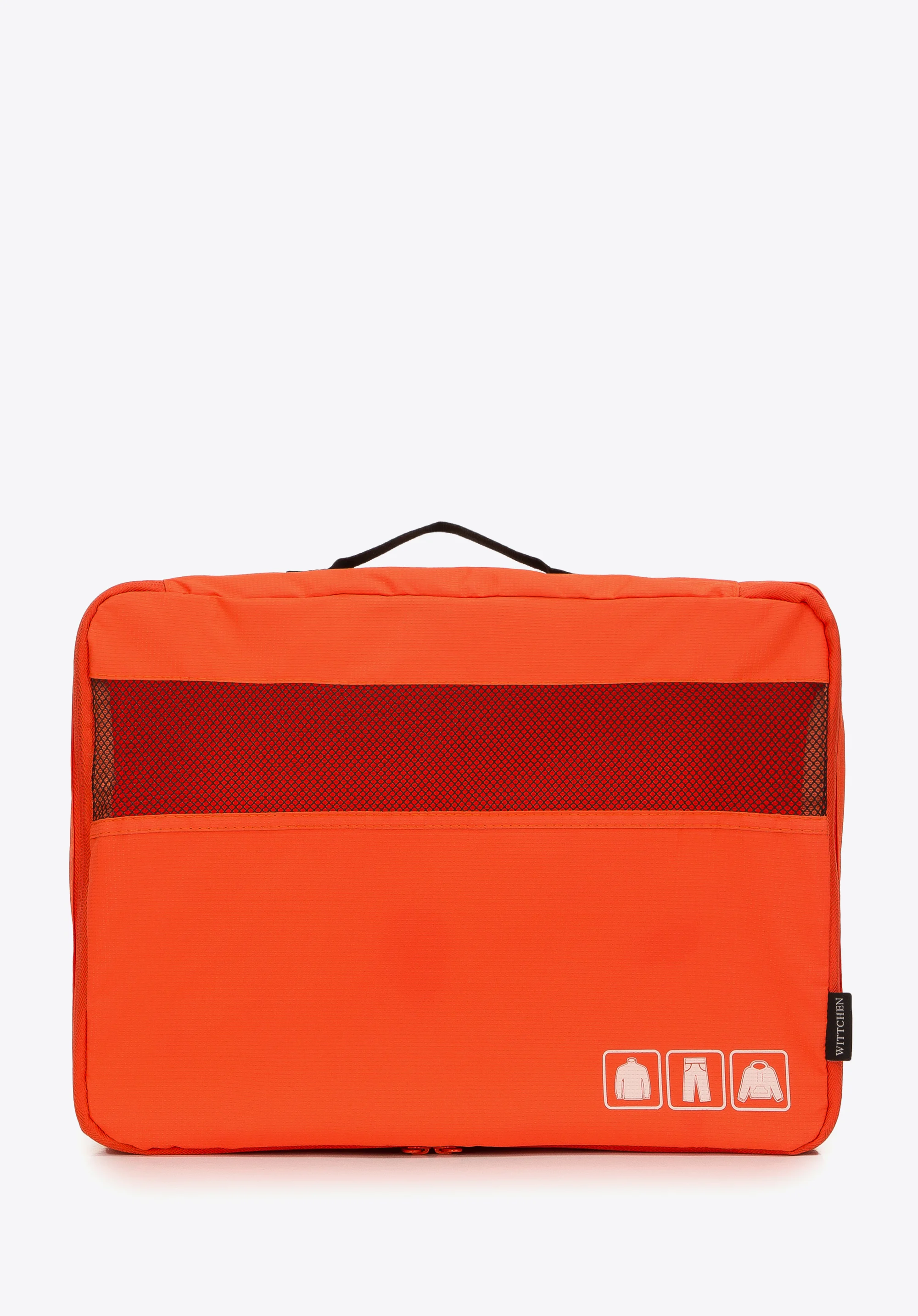 Zestaw organizerów podróżnych z wstawką z siatki