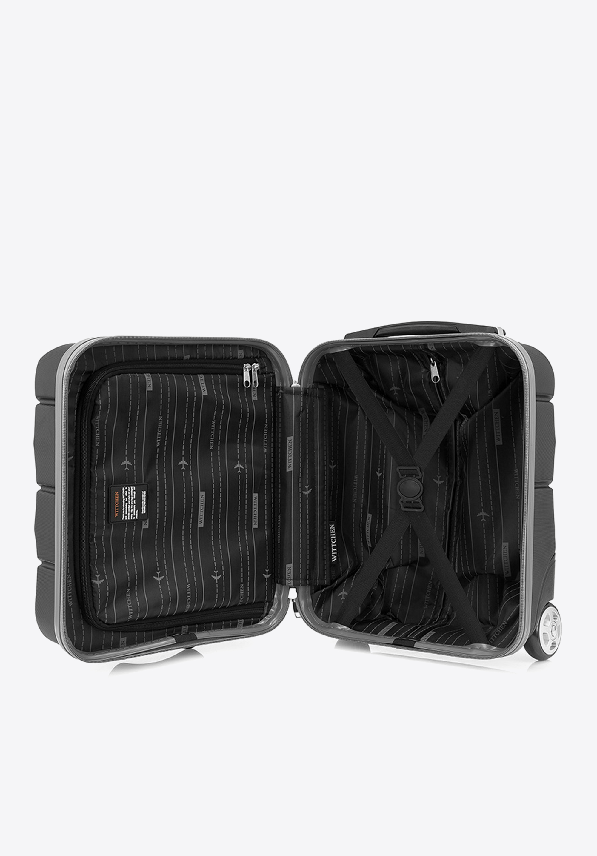 Walizka kabinowa z ABS-u ze żłobieniami