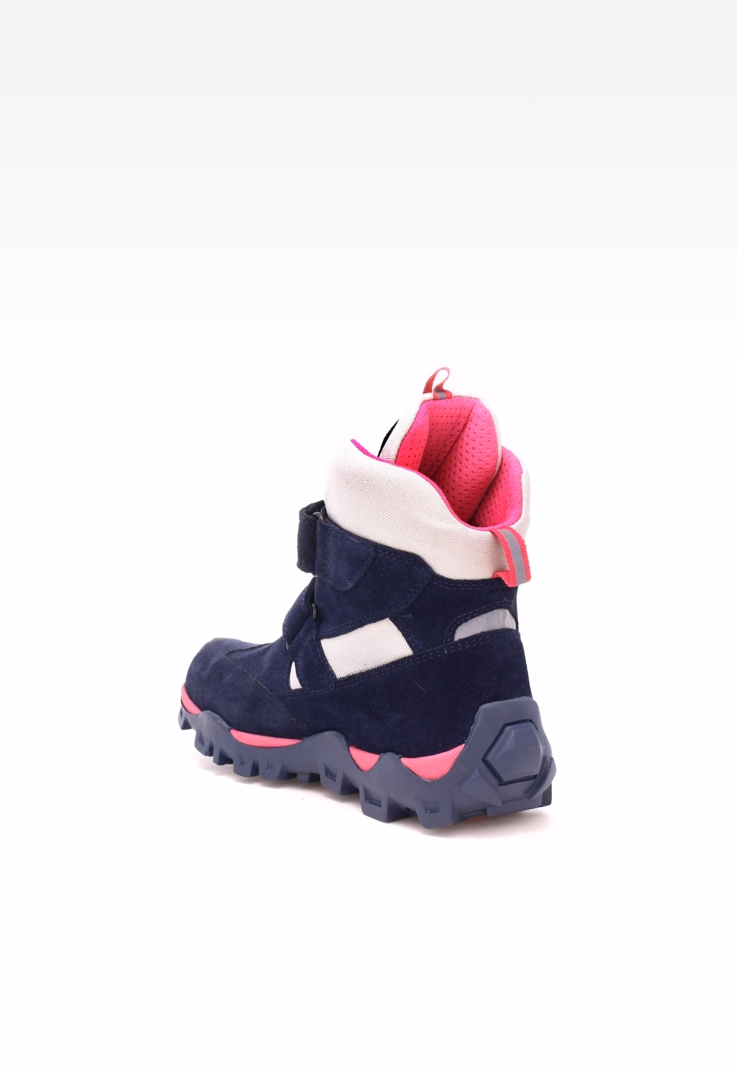 Trzewiki ocieplane BARTEK 7395-69XL, dla dziewcząt, granatowo-różowy