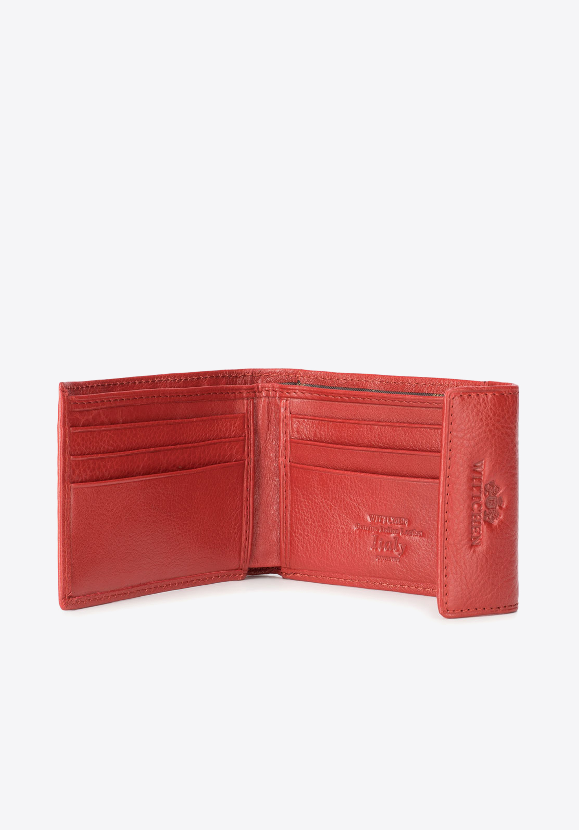 Etui na karty skórzane rozkładane