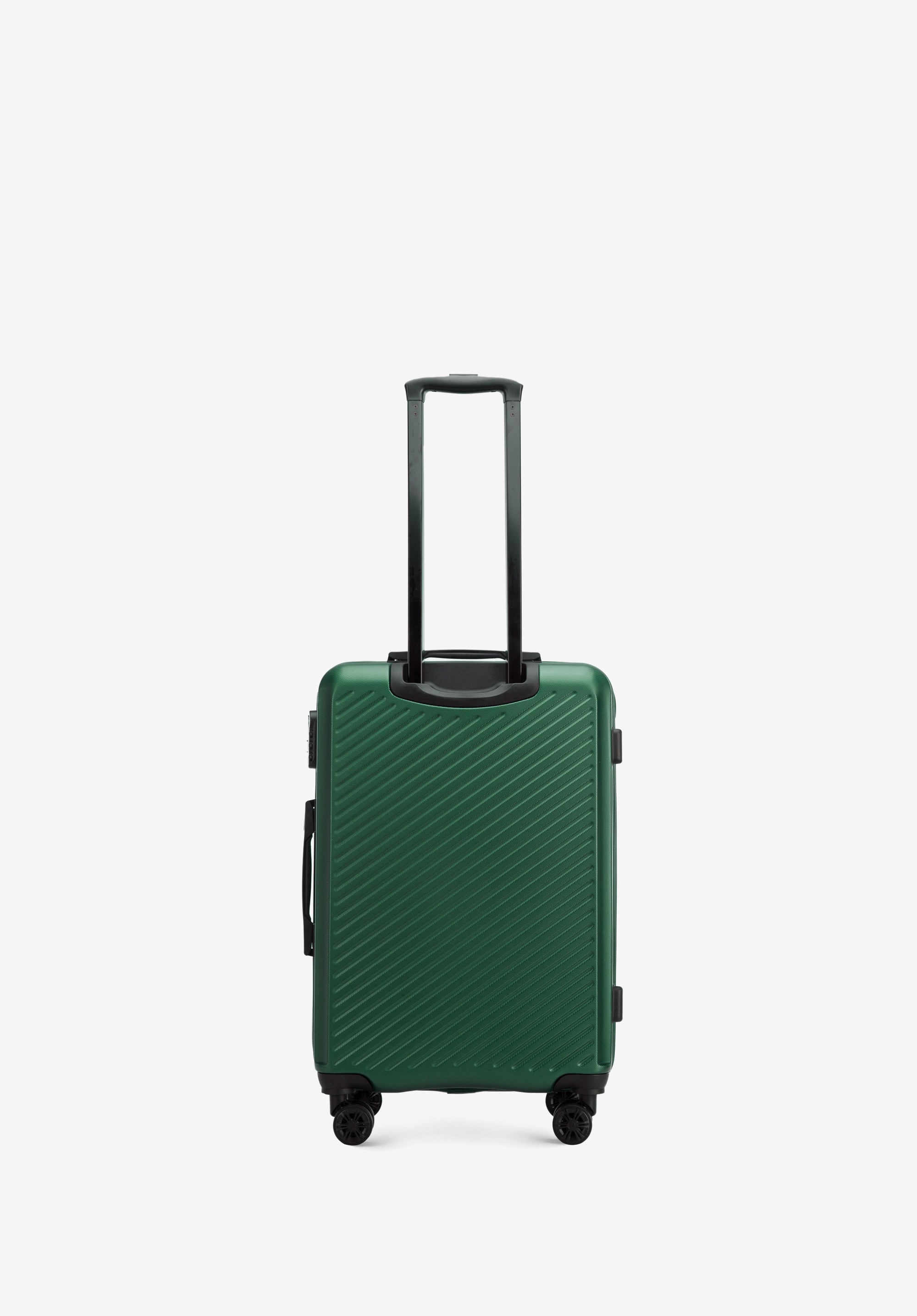 Walizka kabinowa z ABS-u w ukośne paski