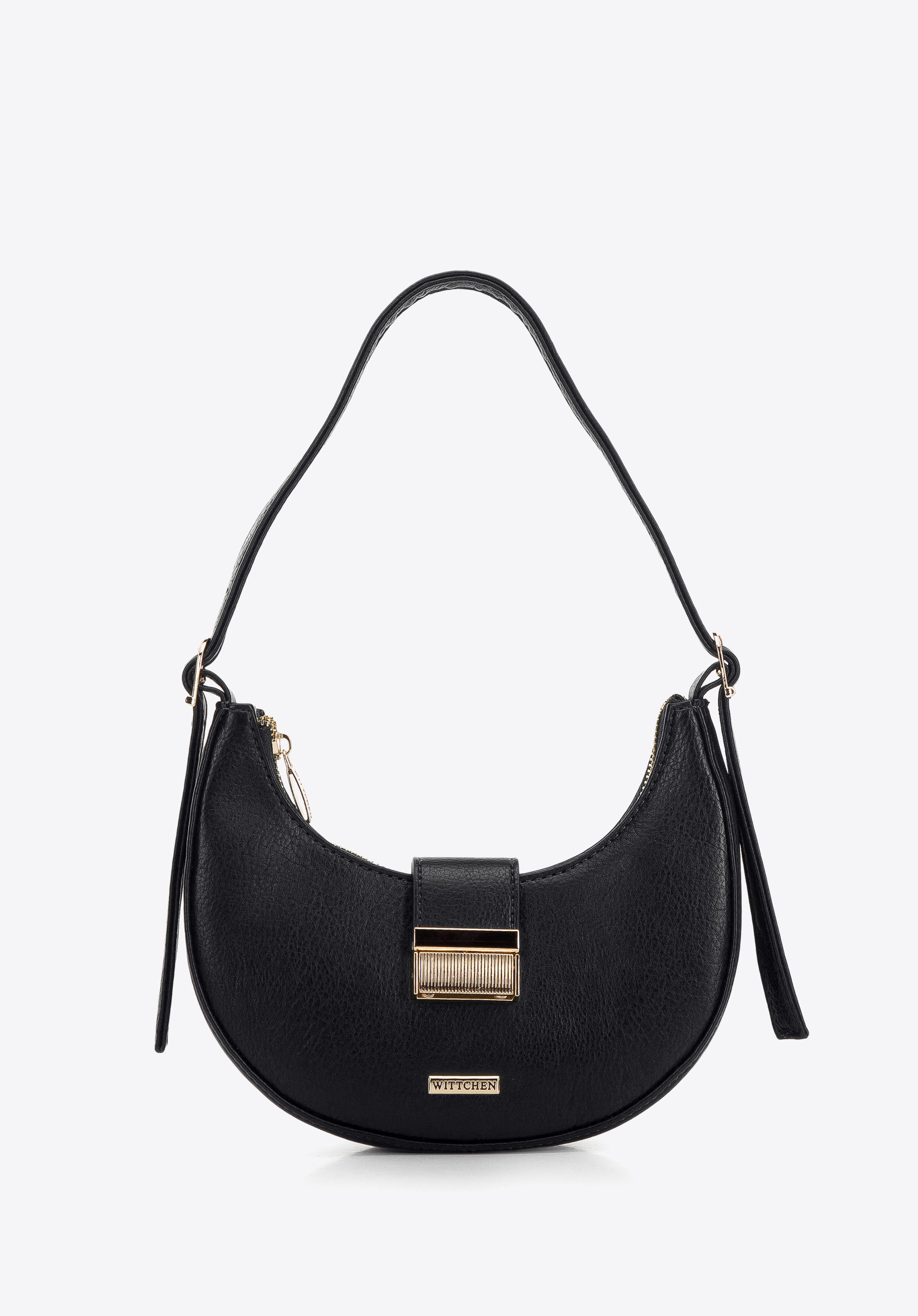 Minitorebka bagietka z ekoskóry z klamrą