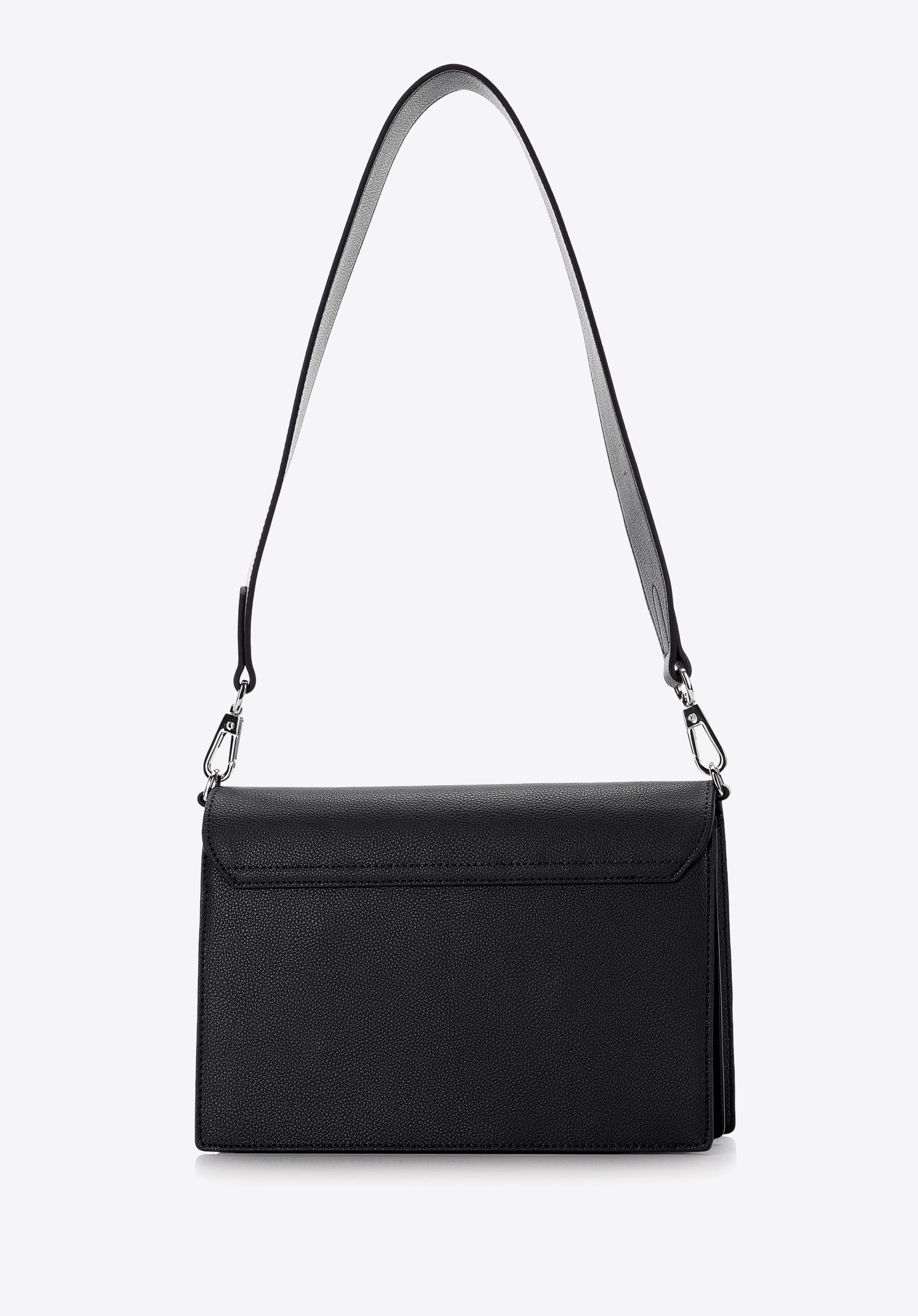 Damska torebka skórzana dwukomorowa klasyczna