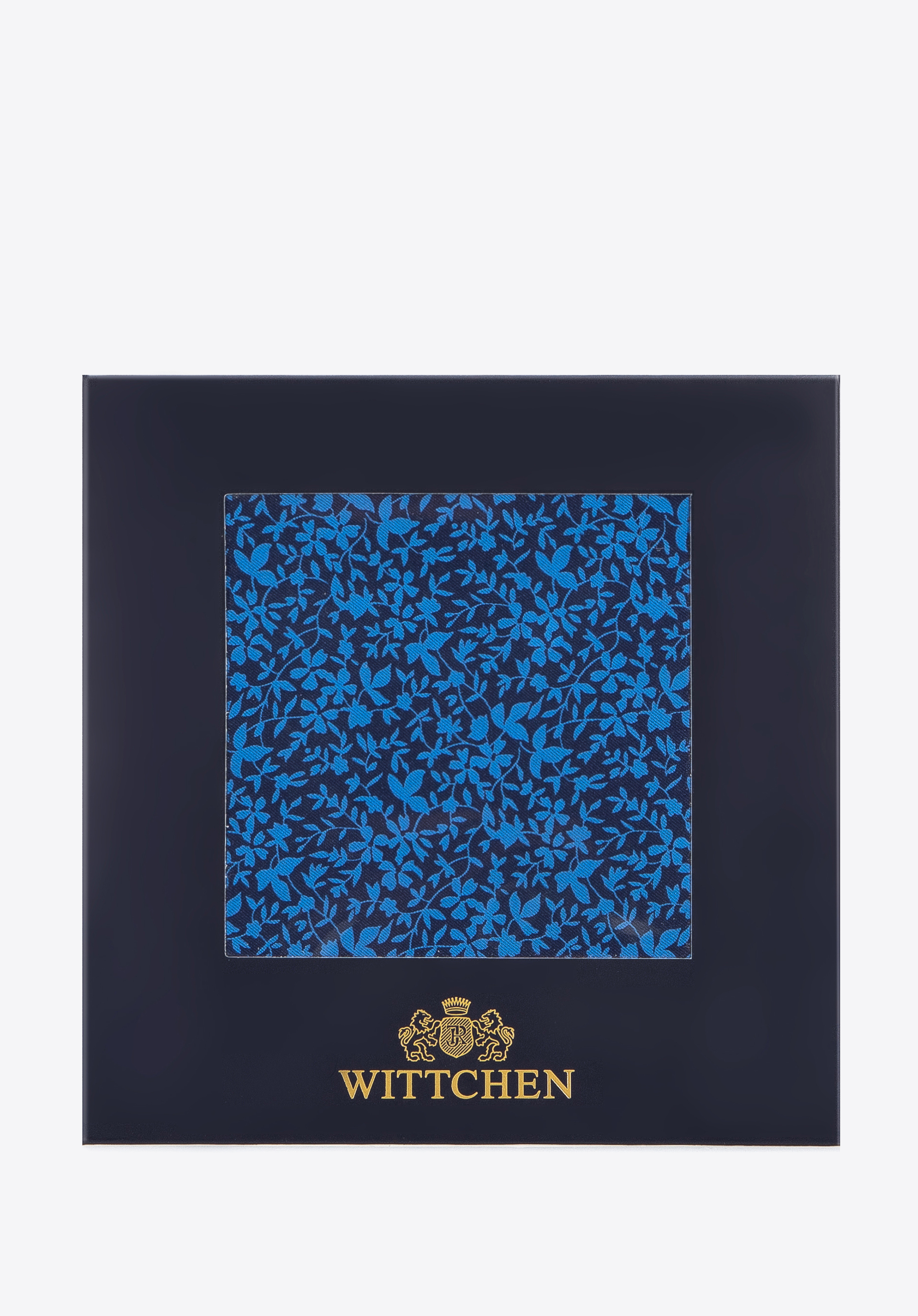 Poszetka jedwabna we wzory