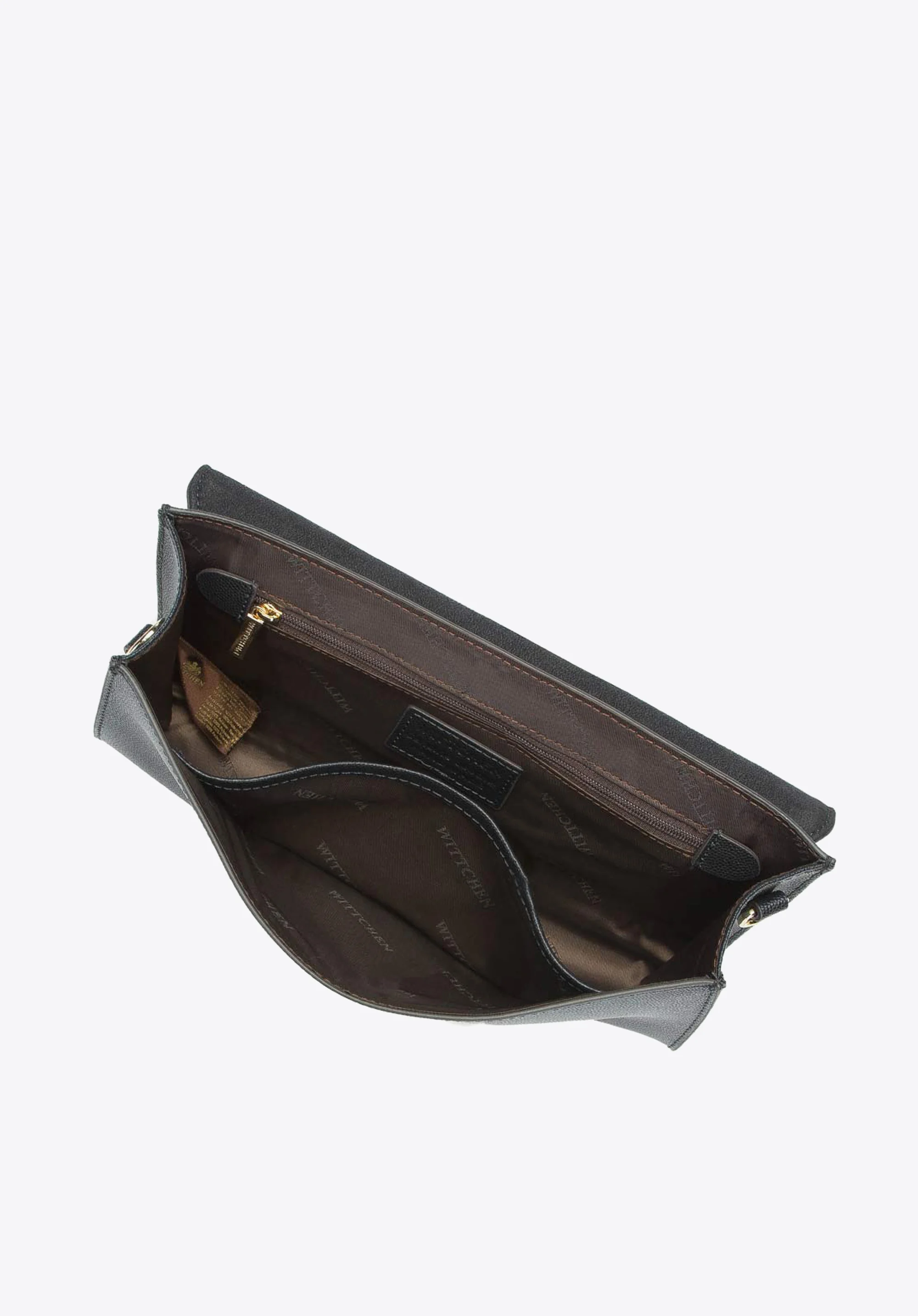 Kopertówka skórzana minimalistyczna