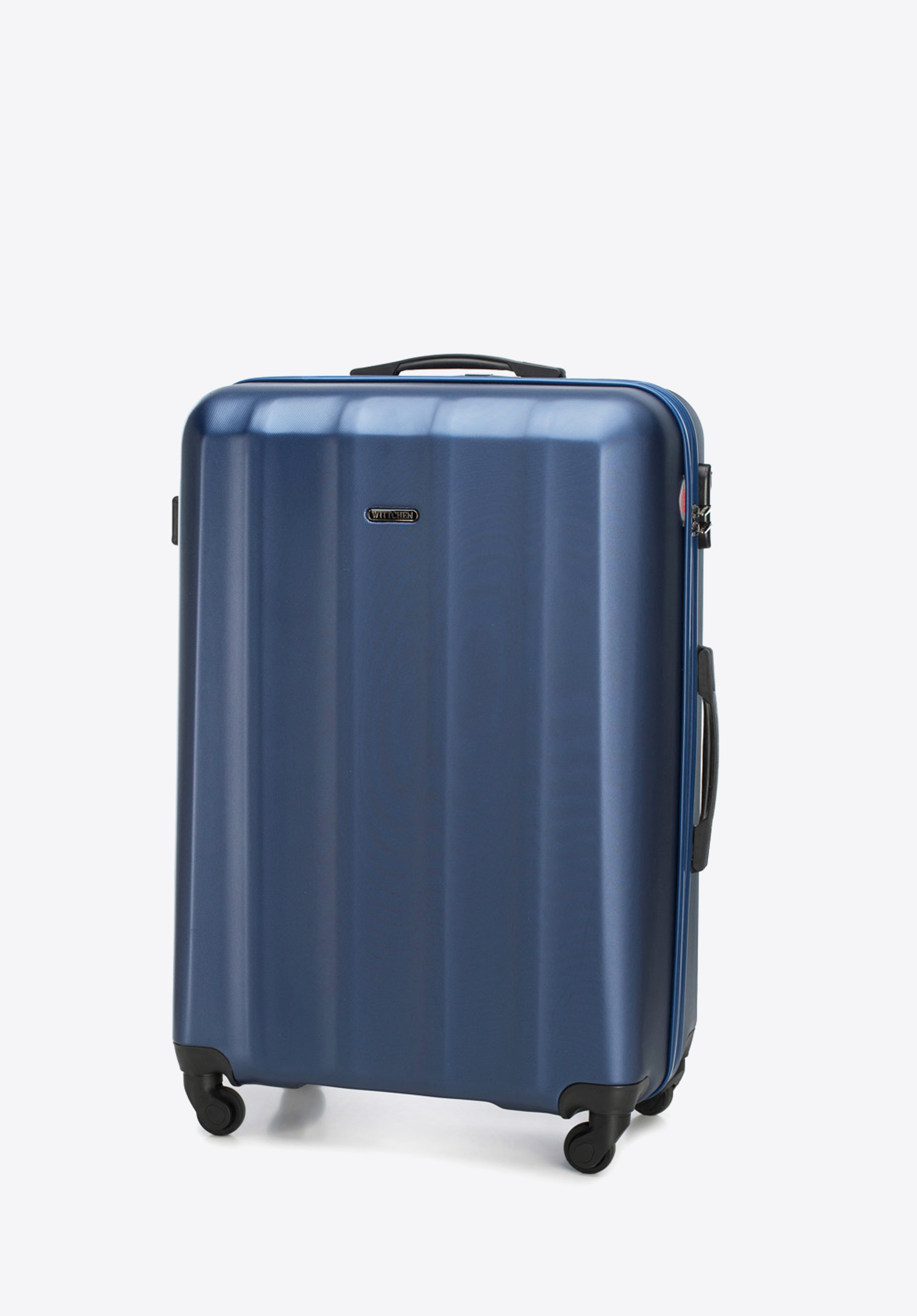 Walizka kabinowa z polikarbonu fakturowana