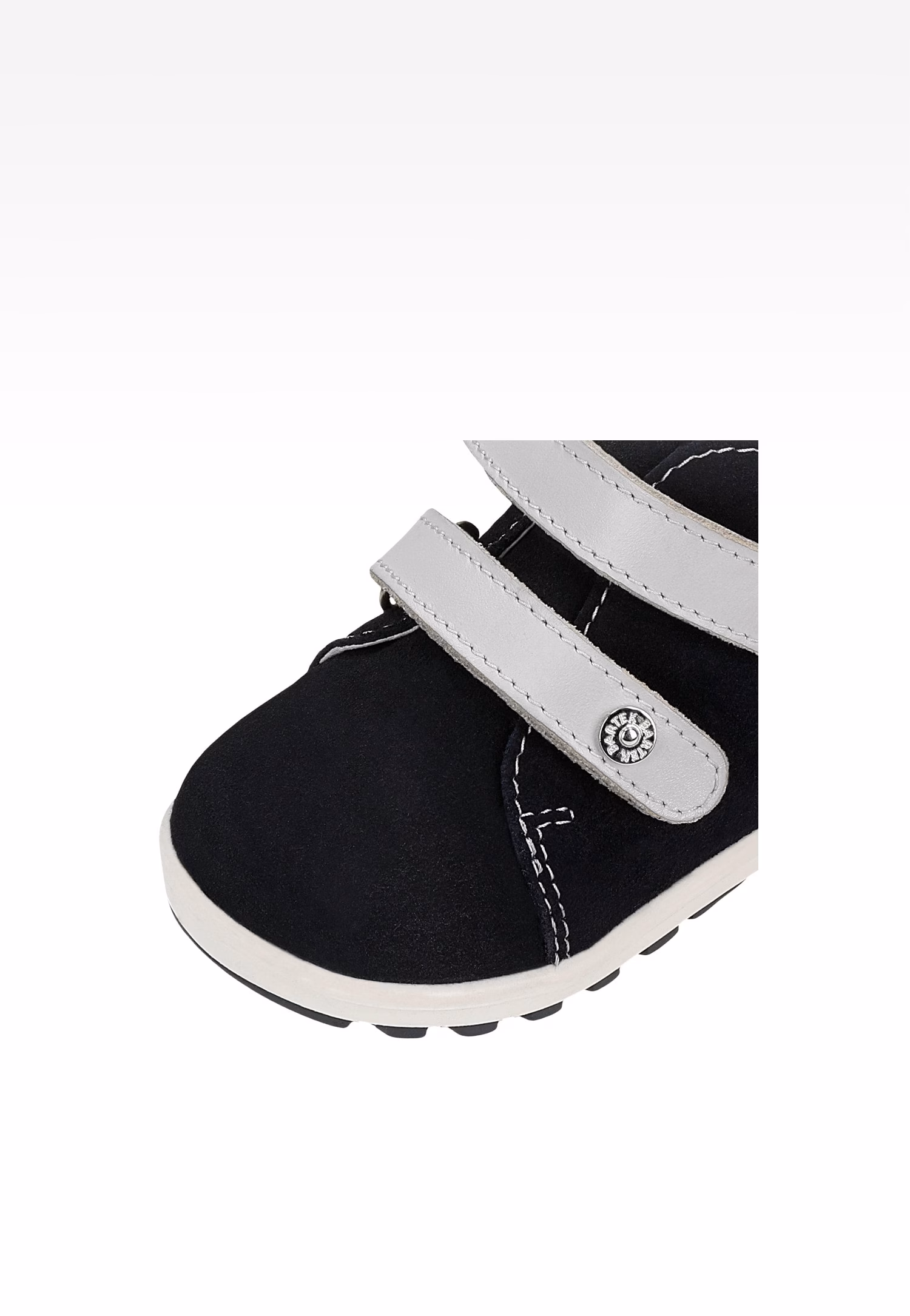 Granatowe trzewiki z brązowymi wstawkami BARTEK 86315-71