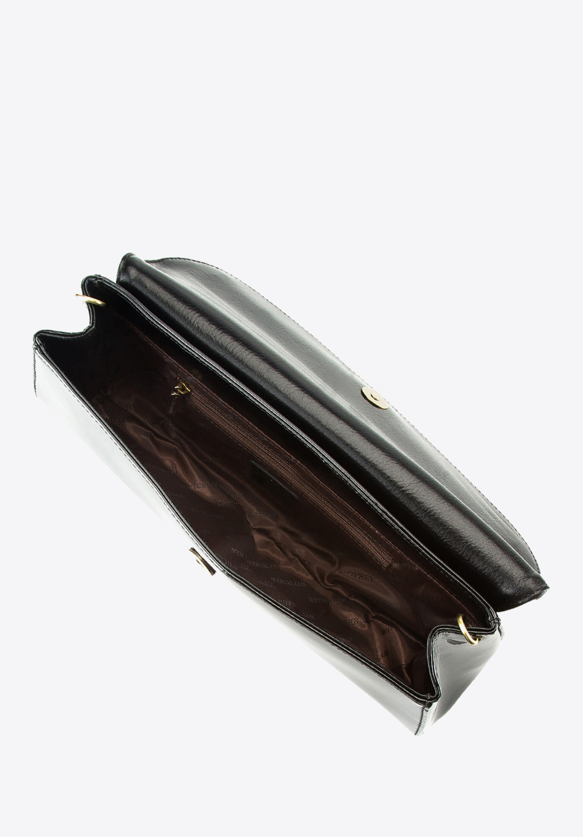 Kopertówka skórzana lakierowana