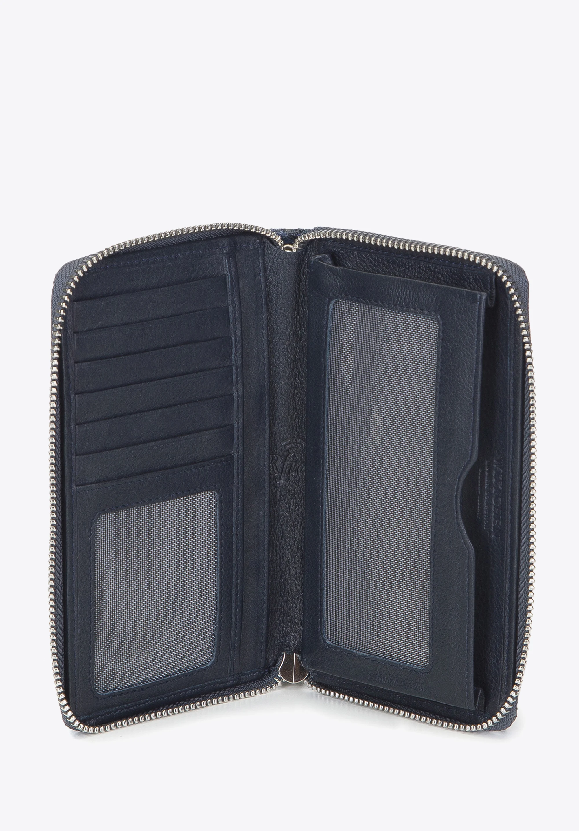 Damski portfel ze skóry lizard duży