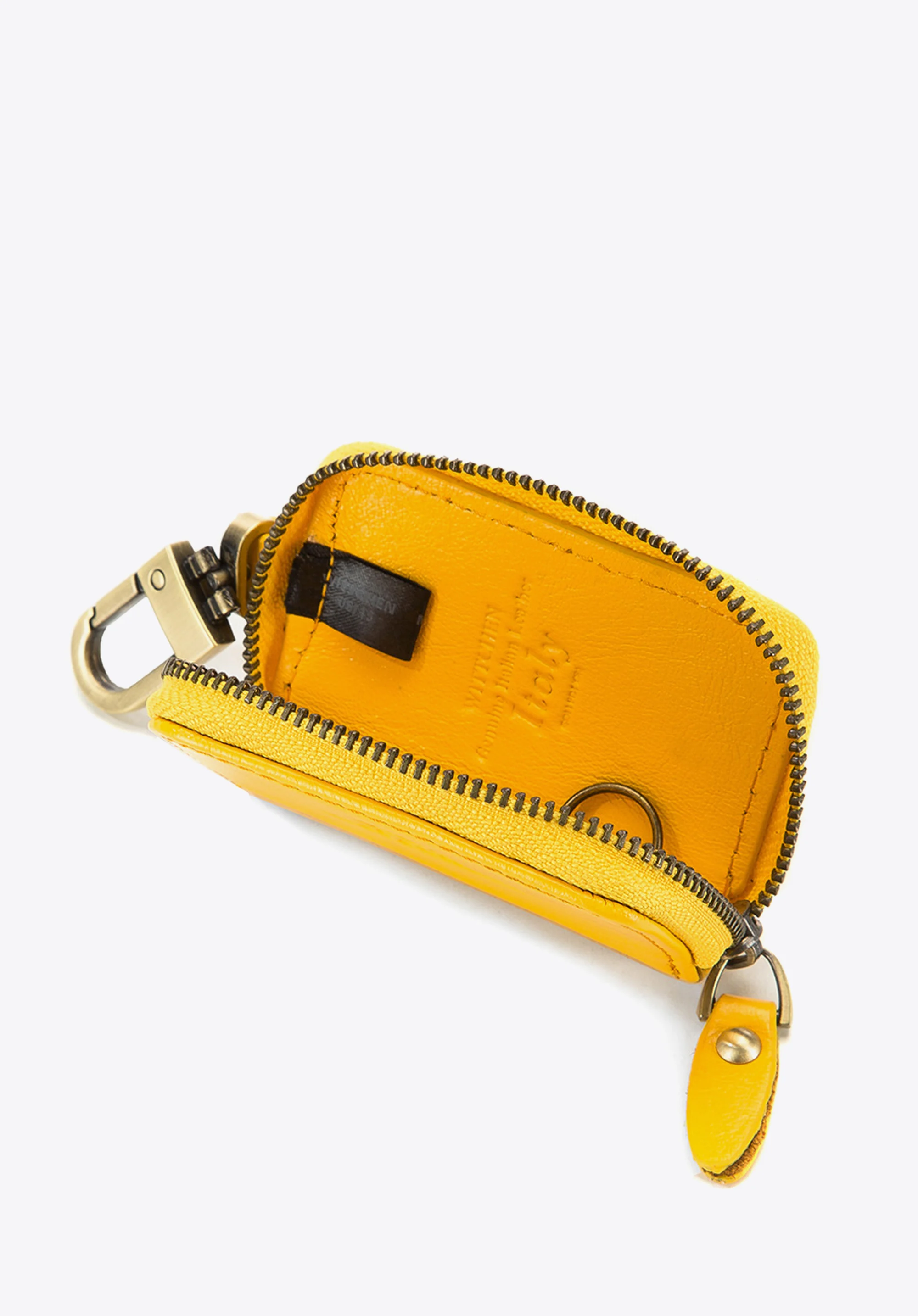 Etui na klucze skórzane na breloku