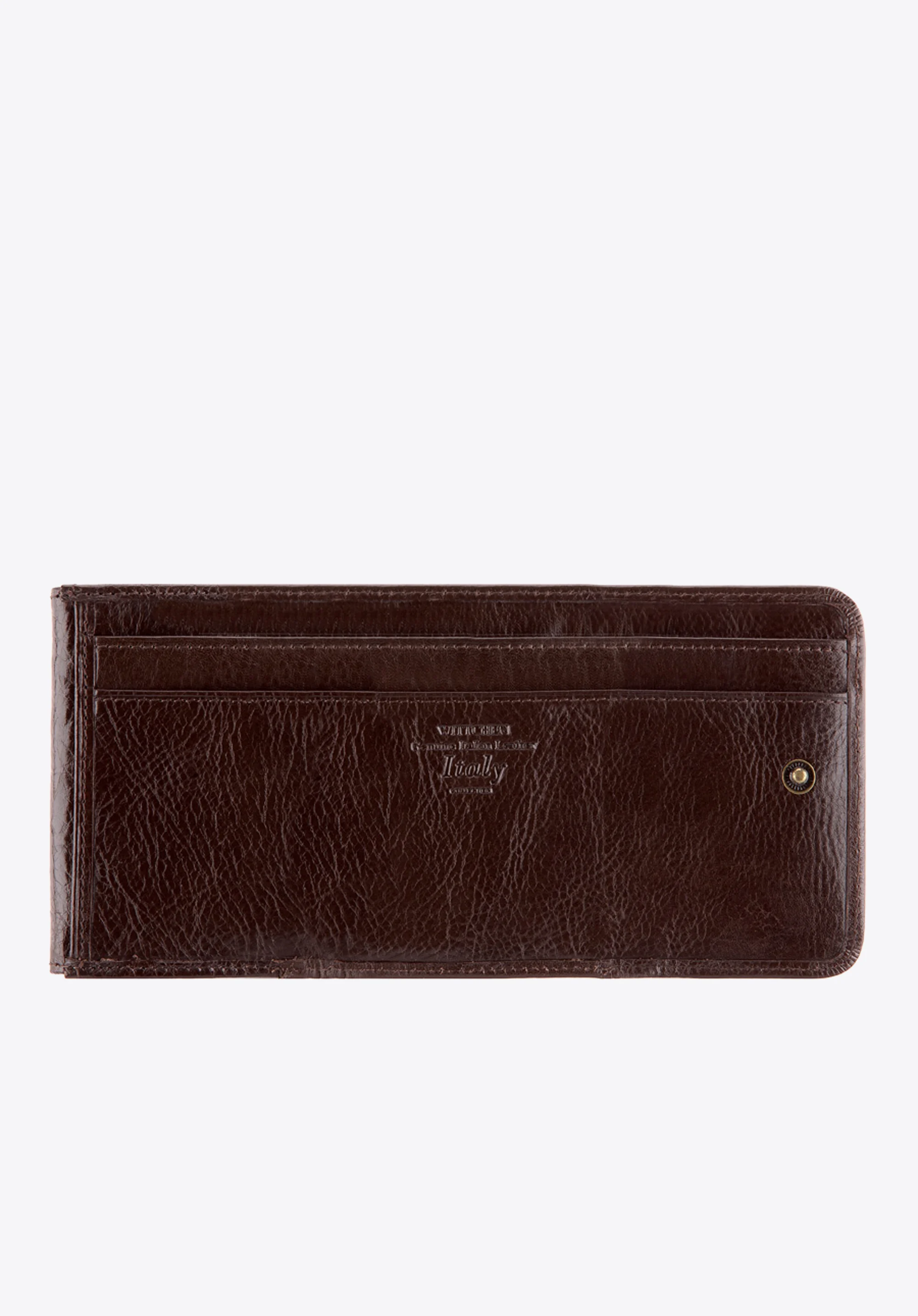 Portfel skórzany mały na zatrzask