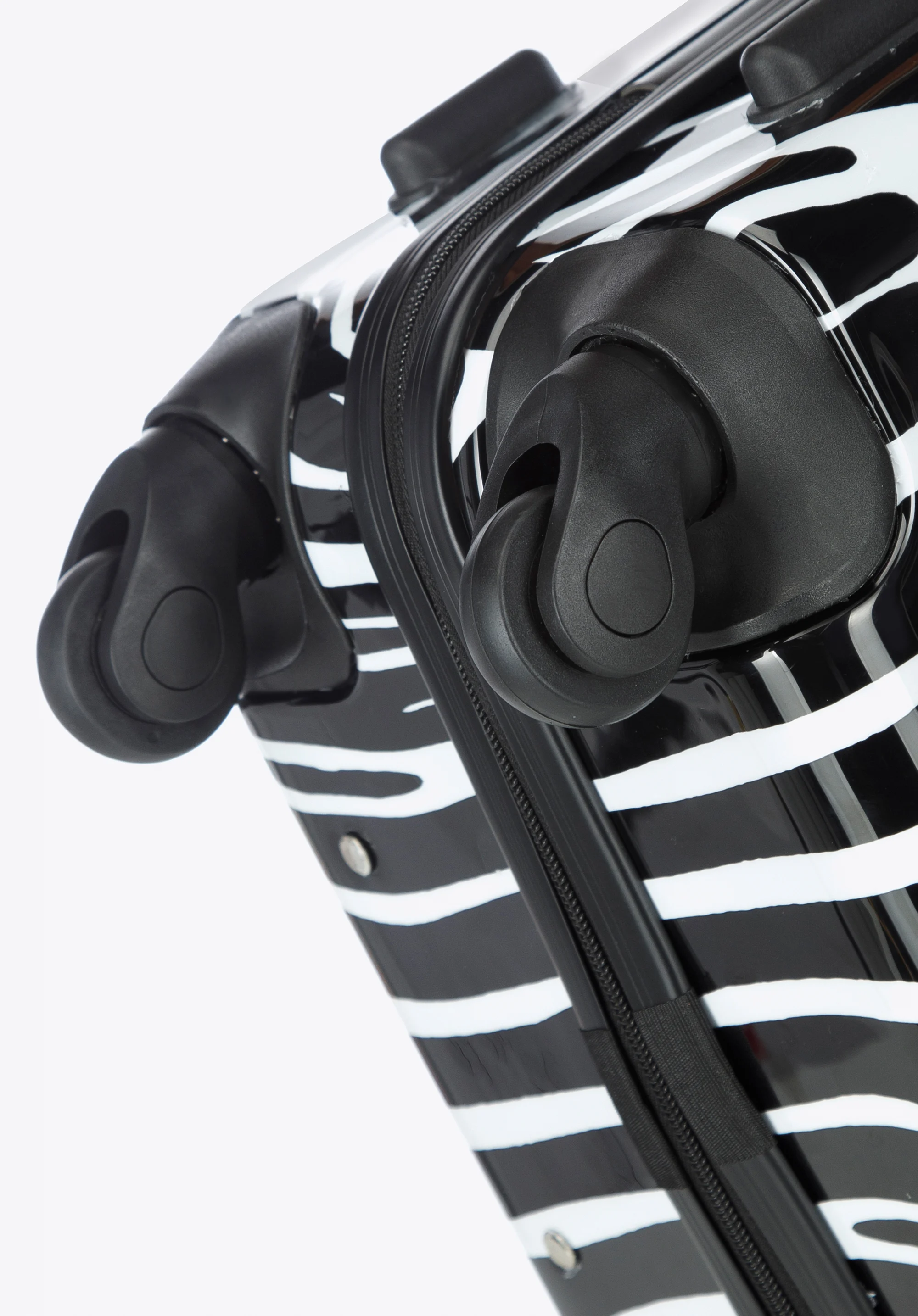 Walizka kabinowa z ABS-u z nadrukiem