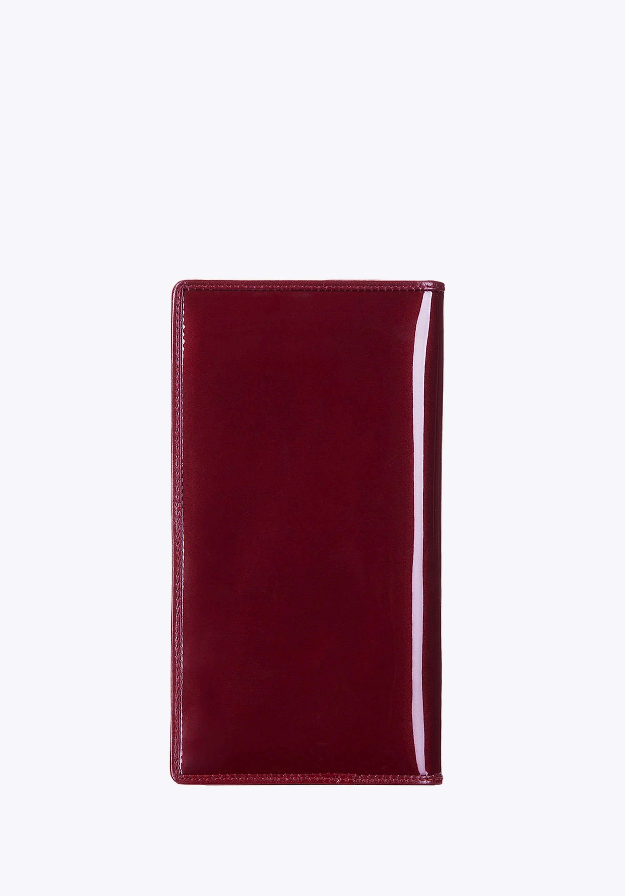 Etui na paszport skórzane lakierowane