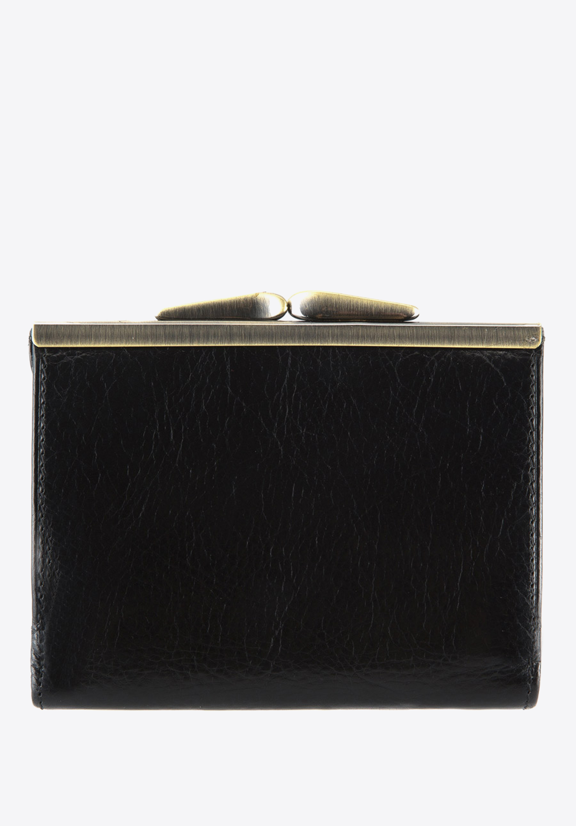 Damski portfel ze skóry na bigiel mały