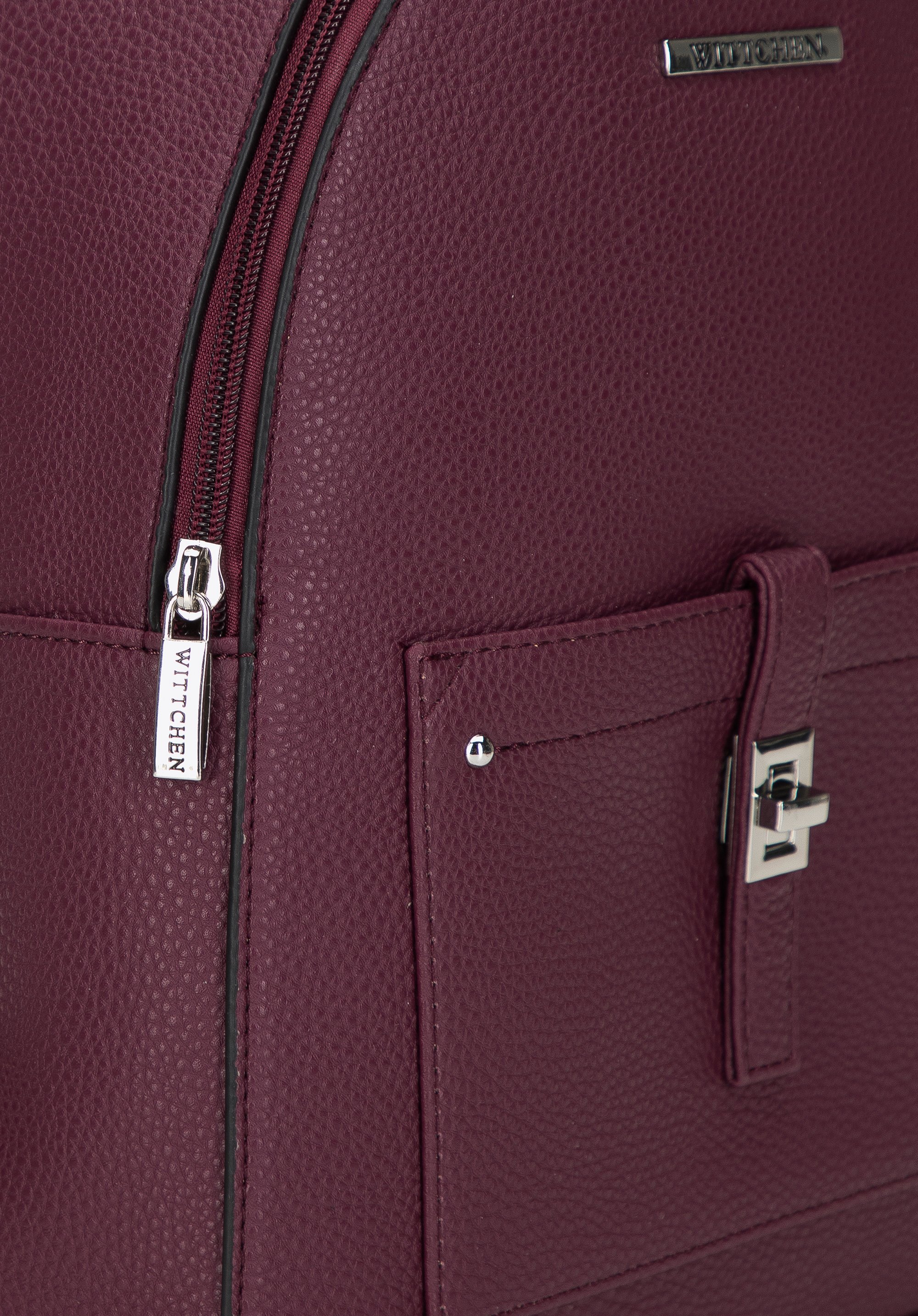 Damski plecak z kieszenią z przodu