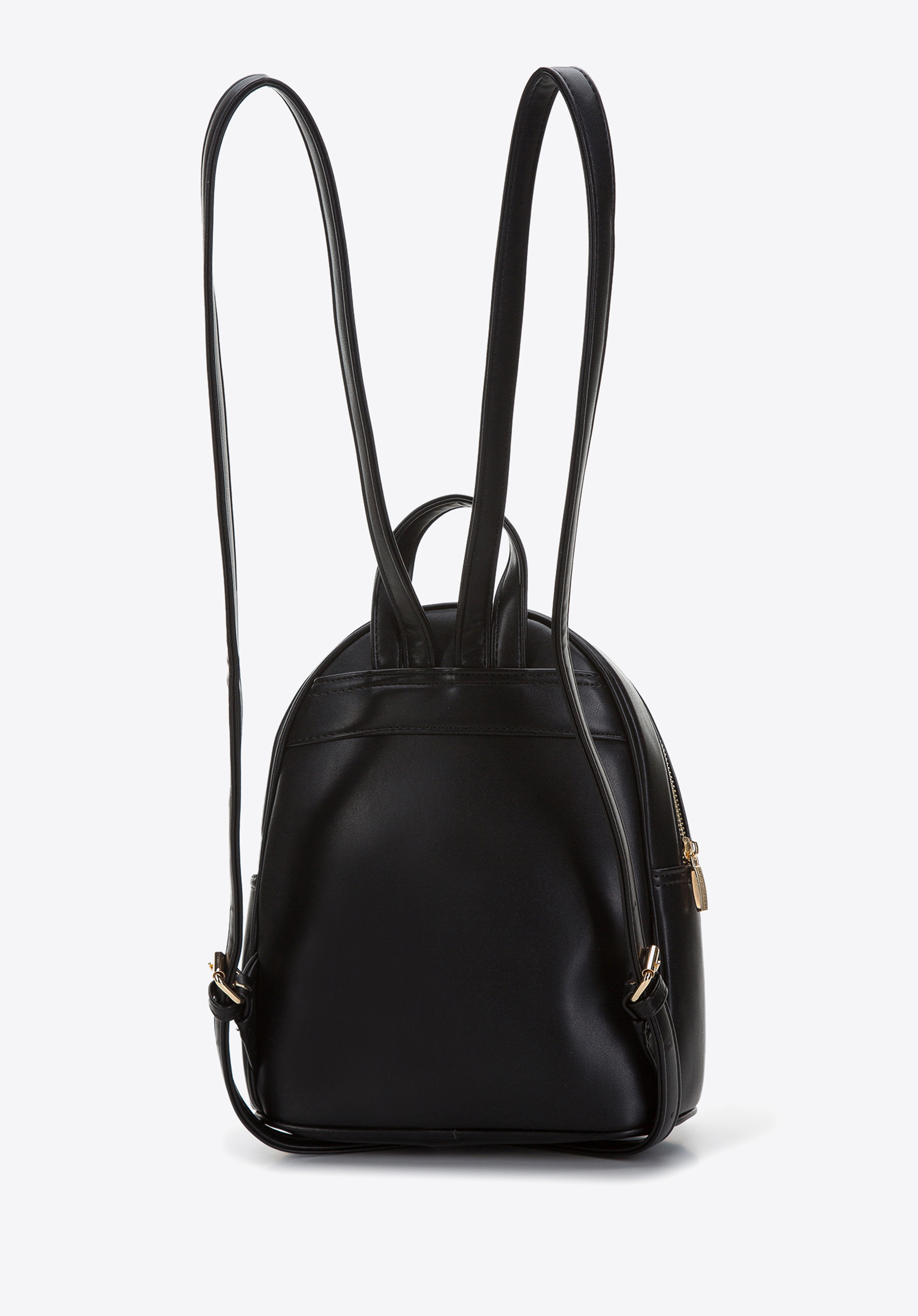 Damski plecak z przodem ze sztucznego futerka