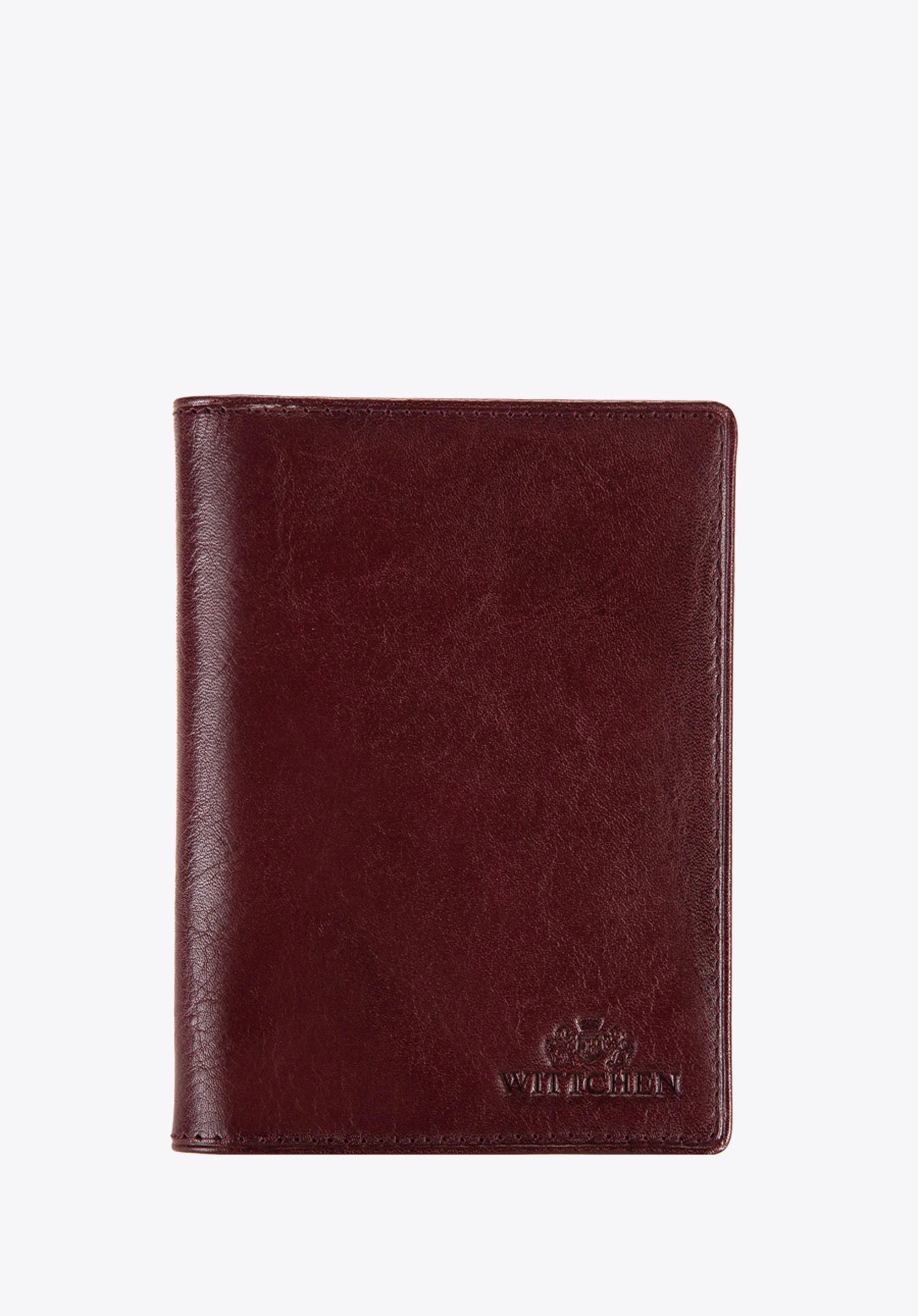 Etui na dokumenty skórzane z kieszenią