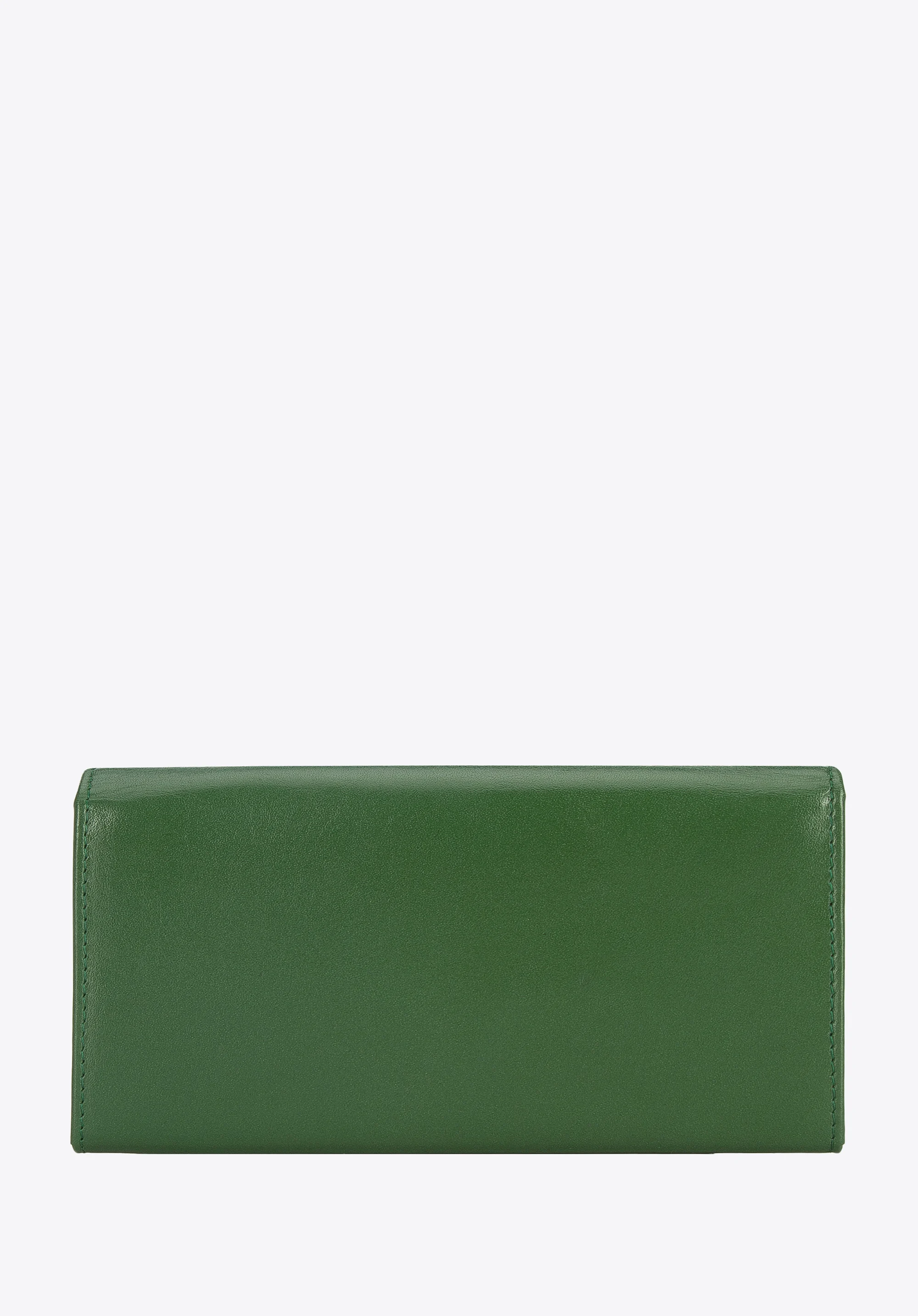 Damski portfel skórzany o prostym kroju