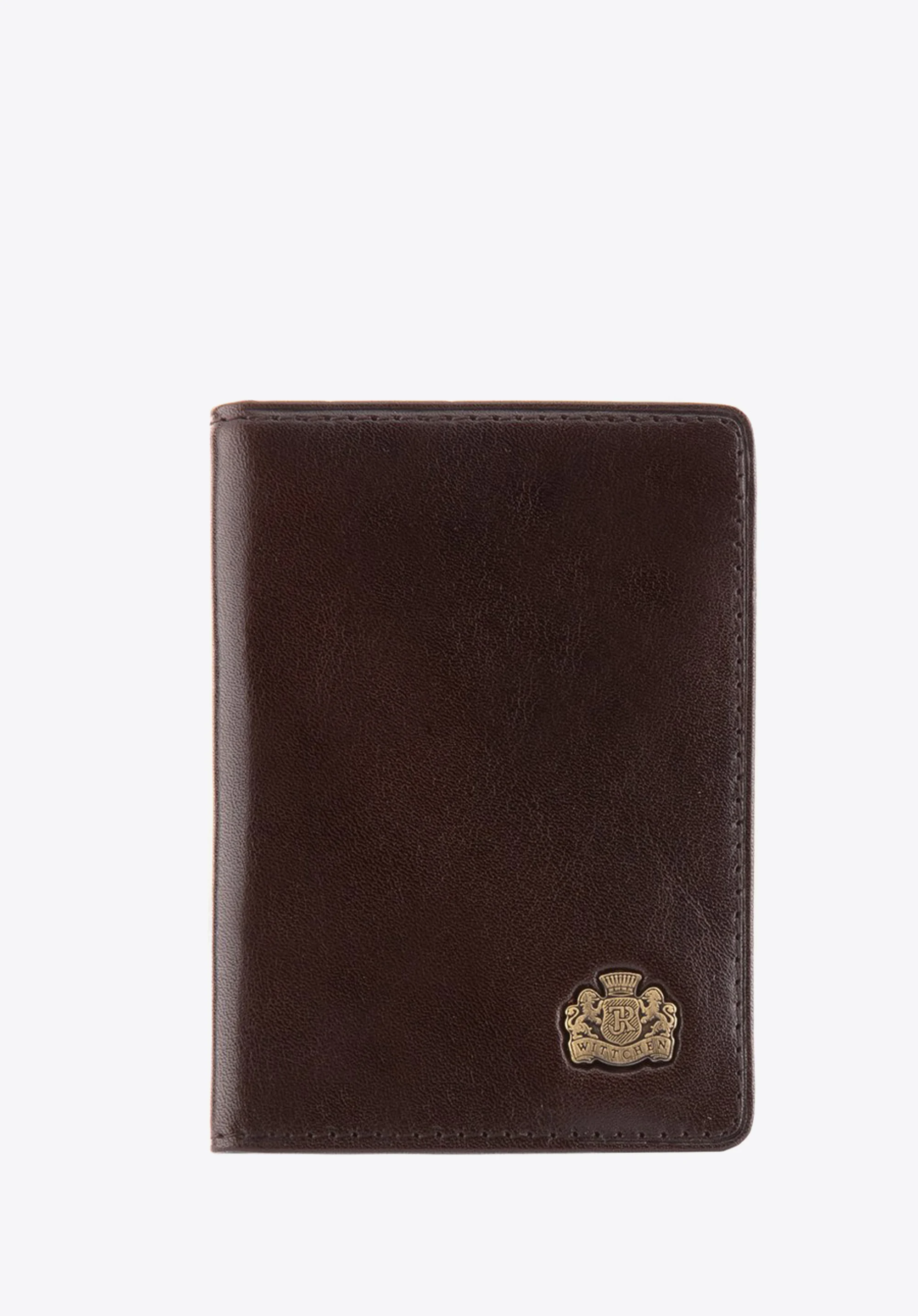 Etui na dokumenty ze skóry z herbem