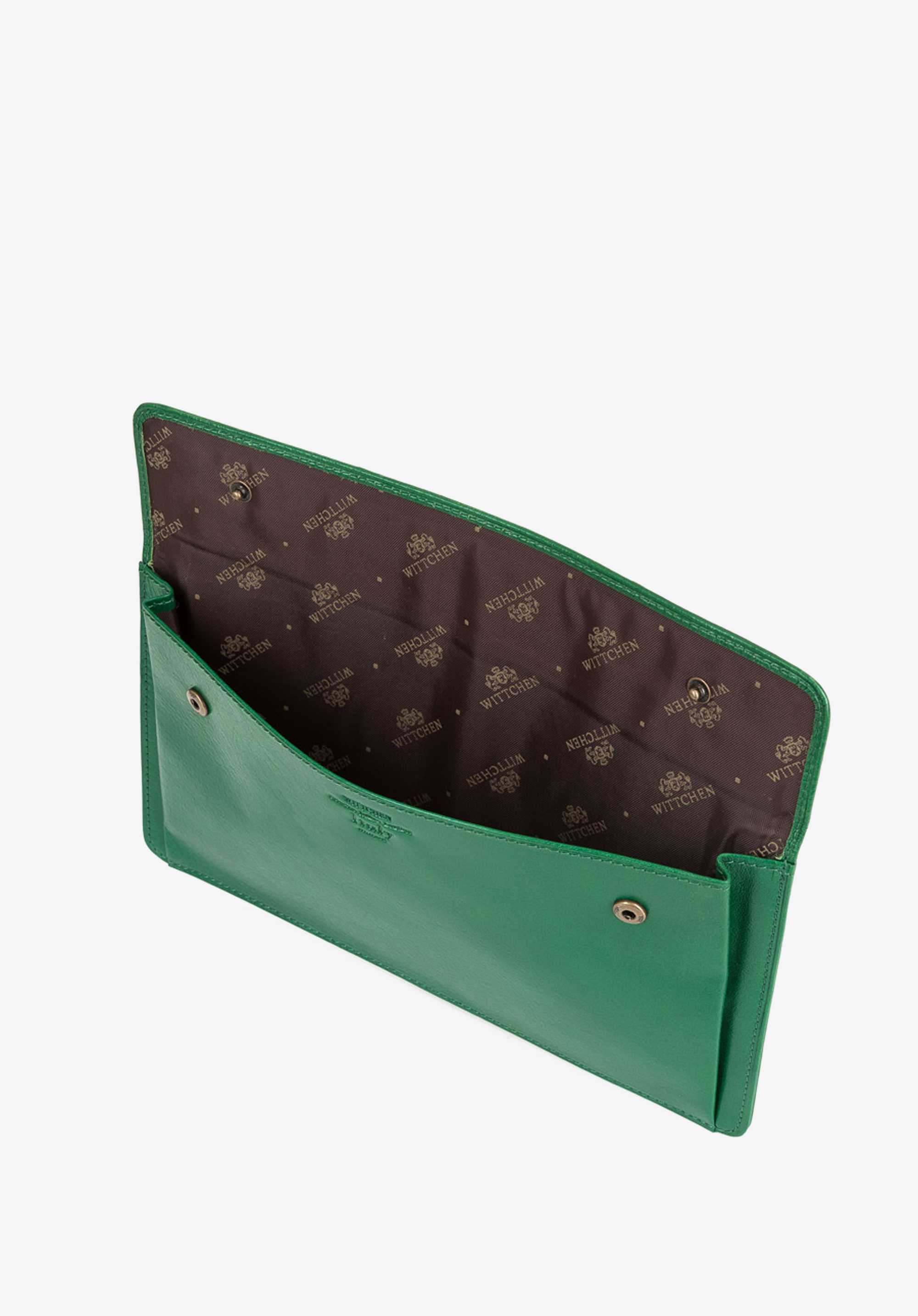 Etui na bilet lotniczy skórzane proste