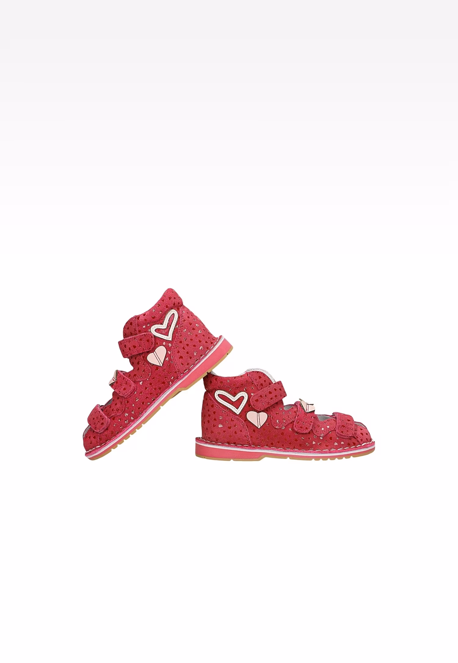 Sandały zabudowane BARTEK, 85500-65, dla dziewcząt, różowe