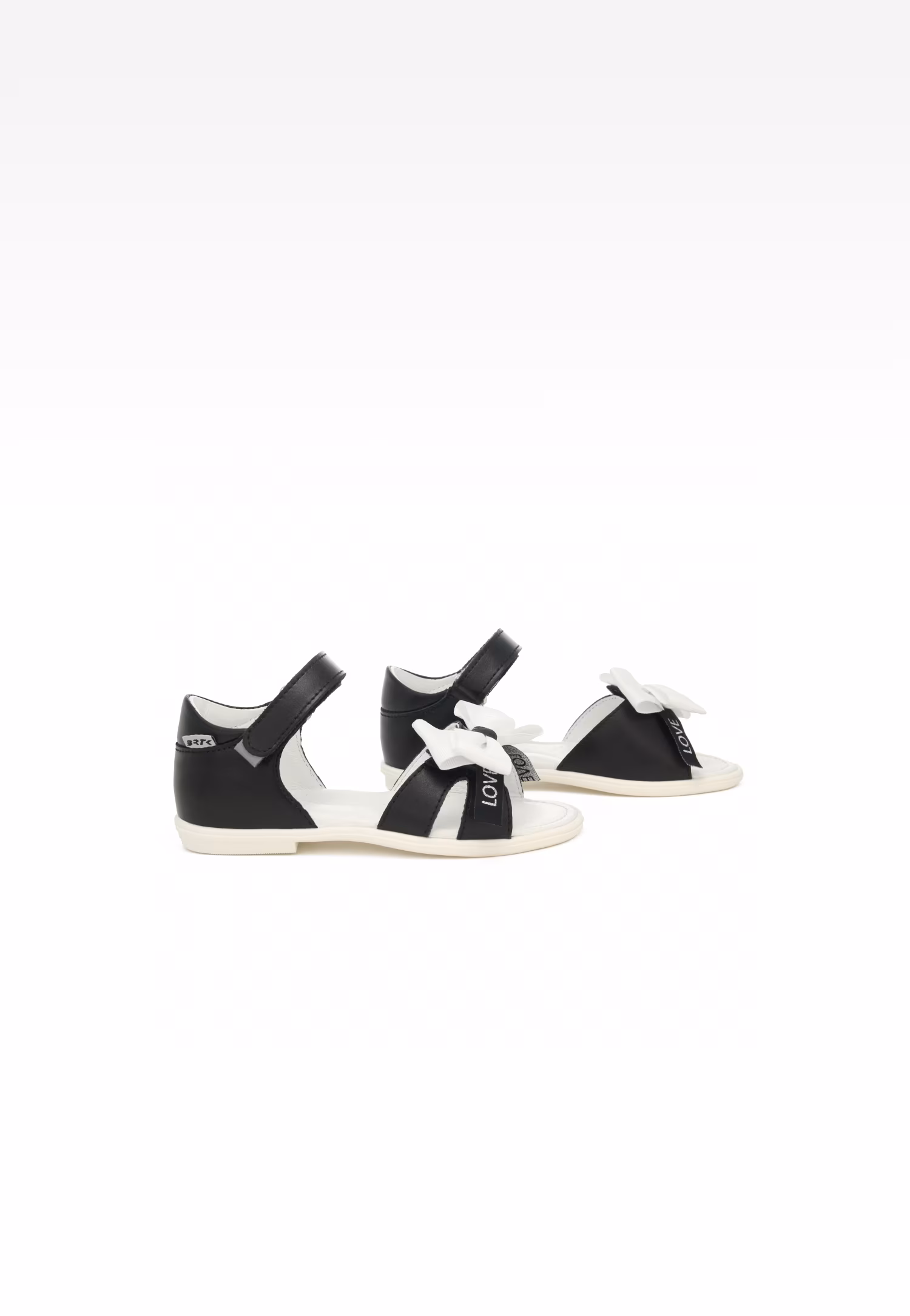 Sandały BARTEK 16041002, dla dziewcząt, czarny