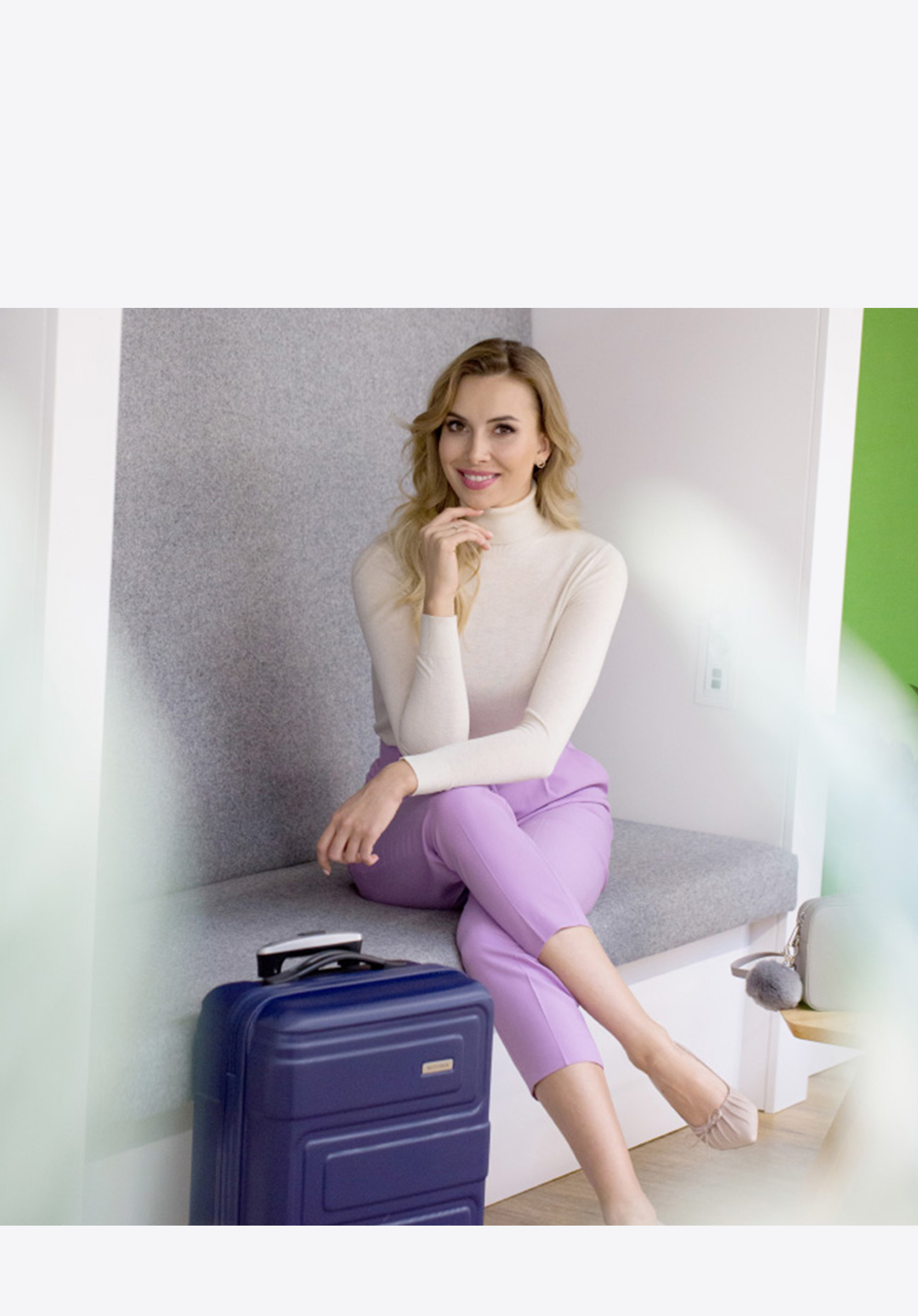 Kosmetyczka podróżna z ABS-u tłoczona