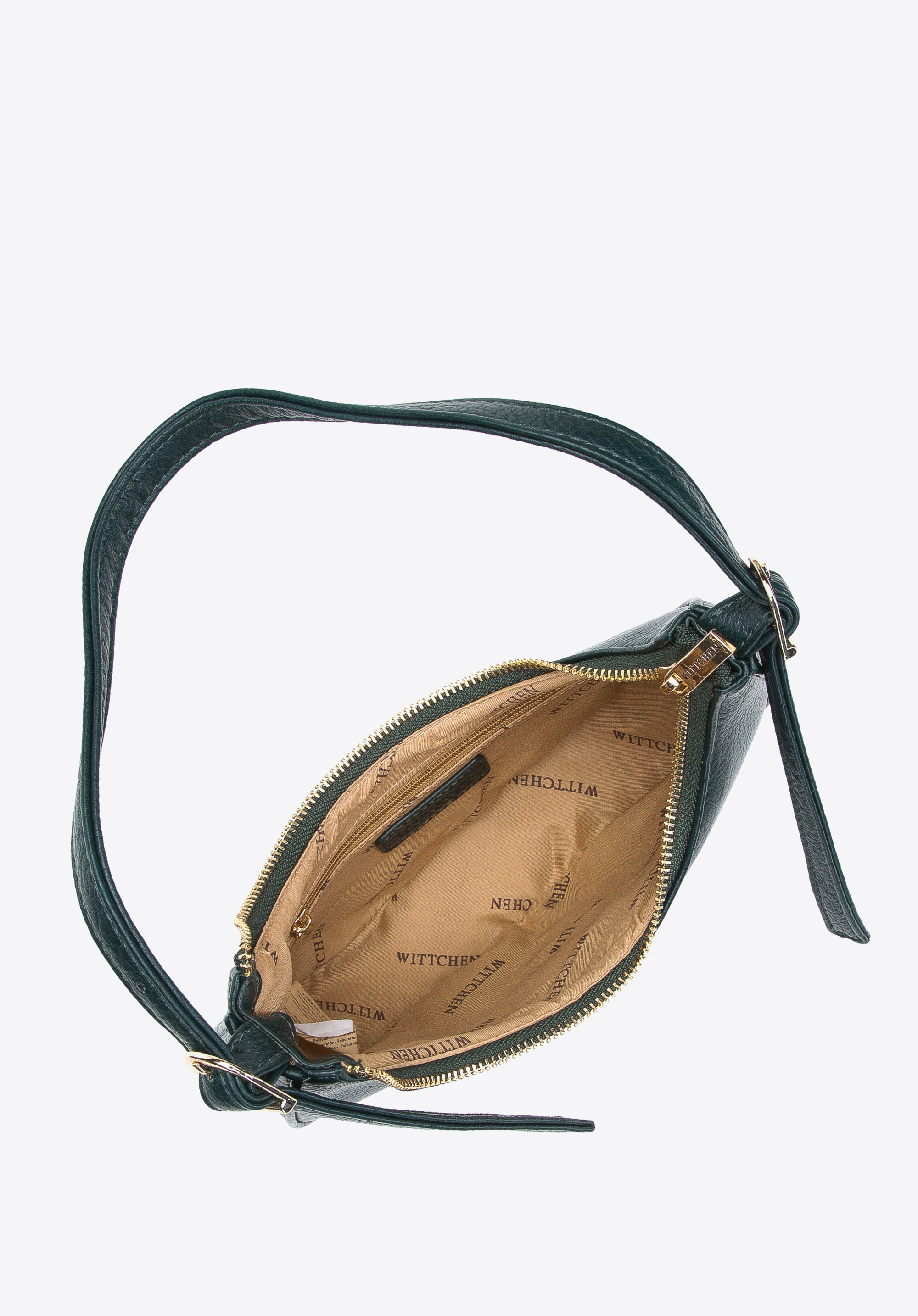 Minitorebka bagietka z ekoskóry z klamrą