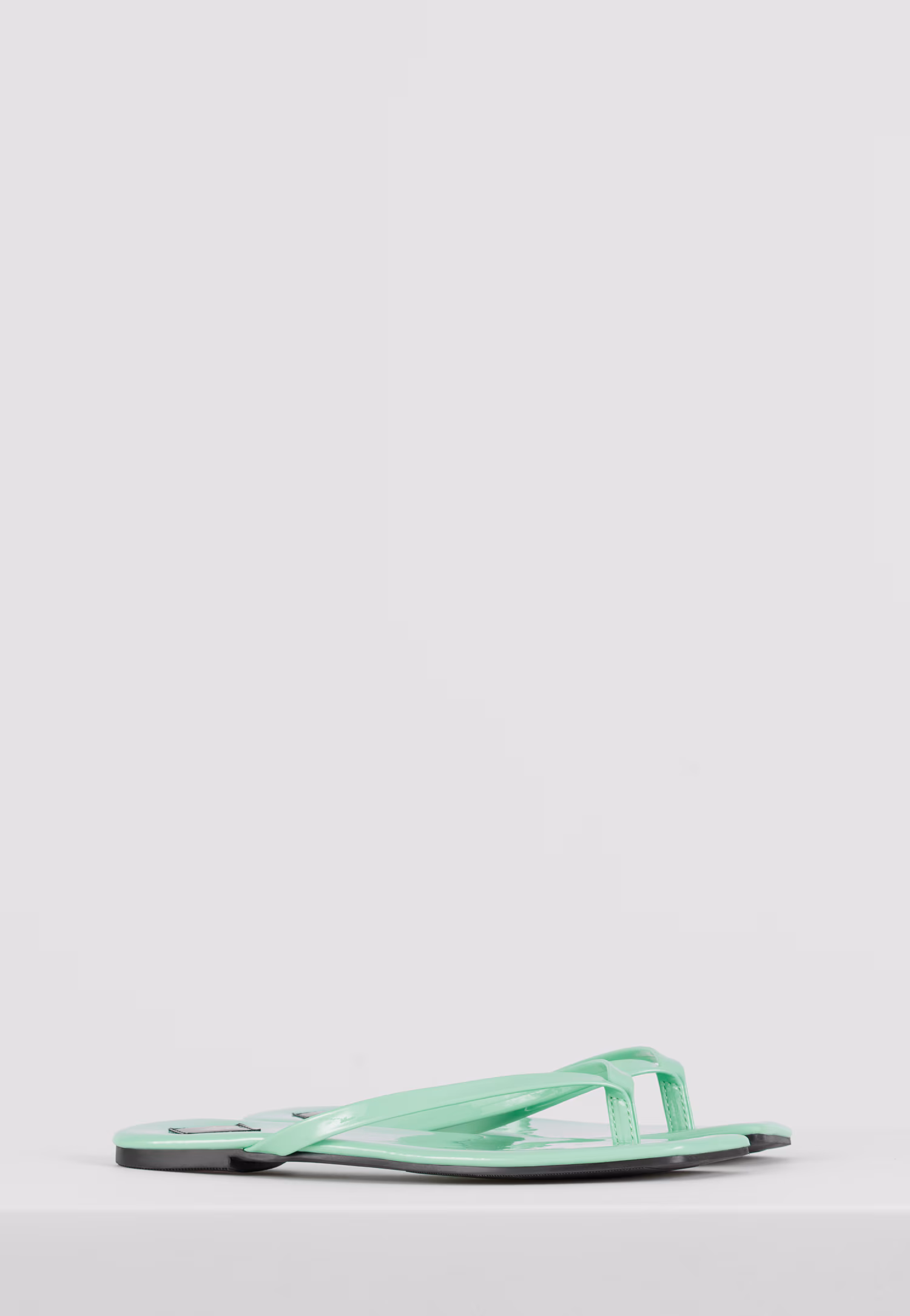 WJS pomarańczowe japonki damskie na lato