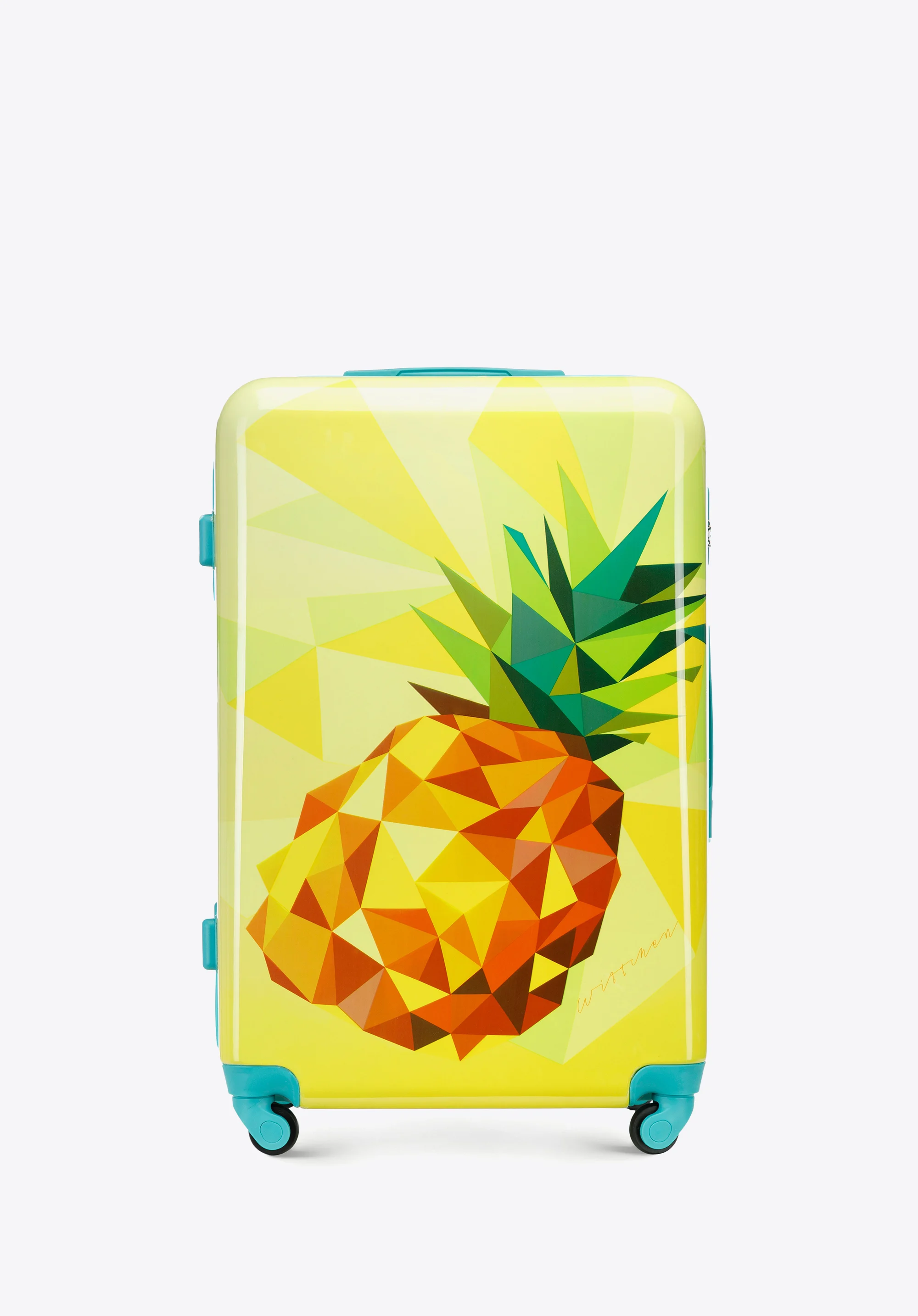 Walizka kabinowa z ABS-u z nadrukiem