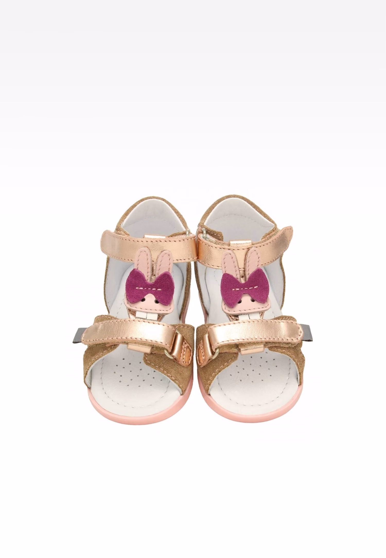 Sandały BARTEK 11414009, dla dziewcząt, szary