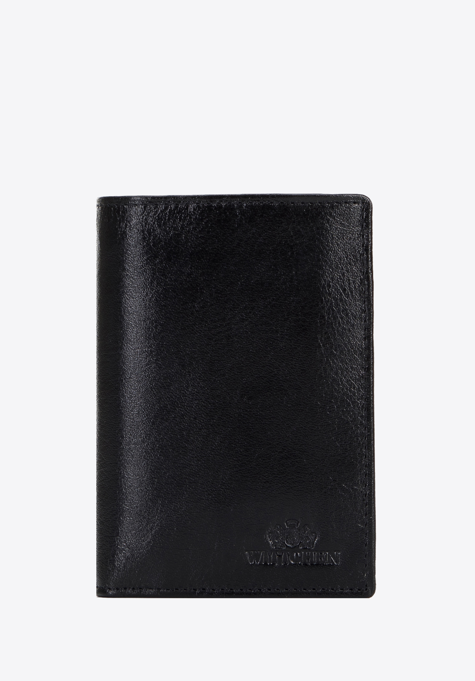 Męski portfel skórzany z wysuwanym panelem