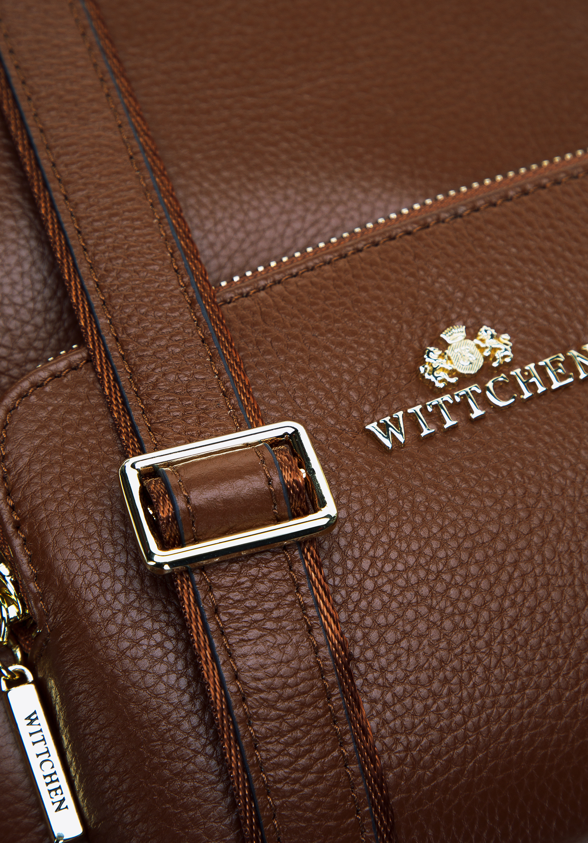 Damski plecak skórzany z kieszeniami