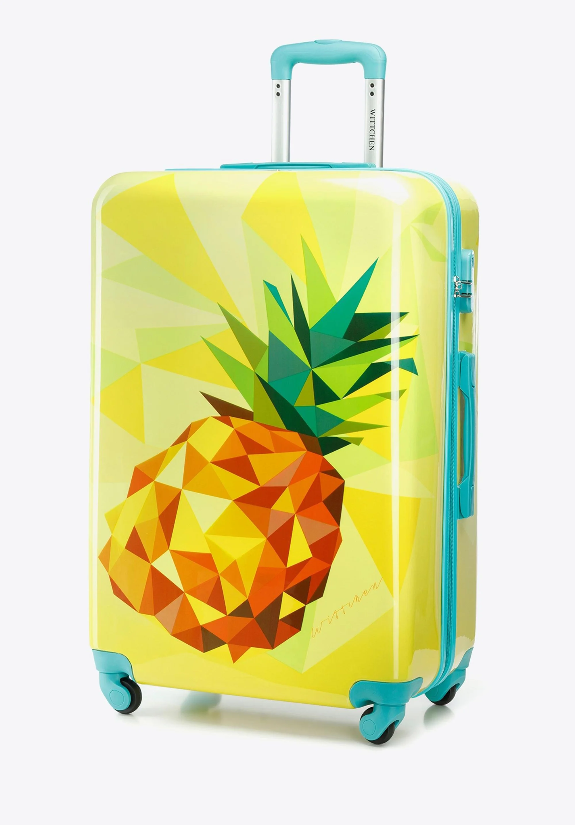 Walizka kabinowa z ABS-u z nadrukiem