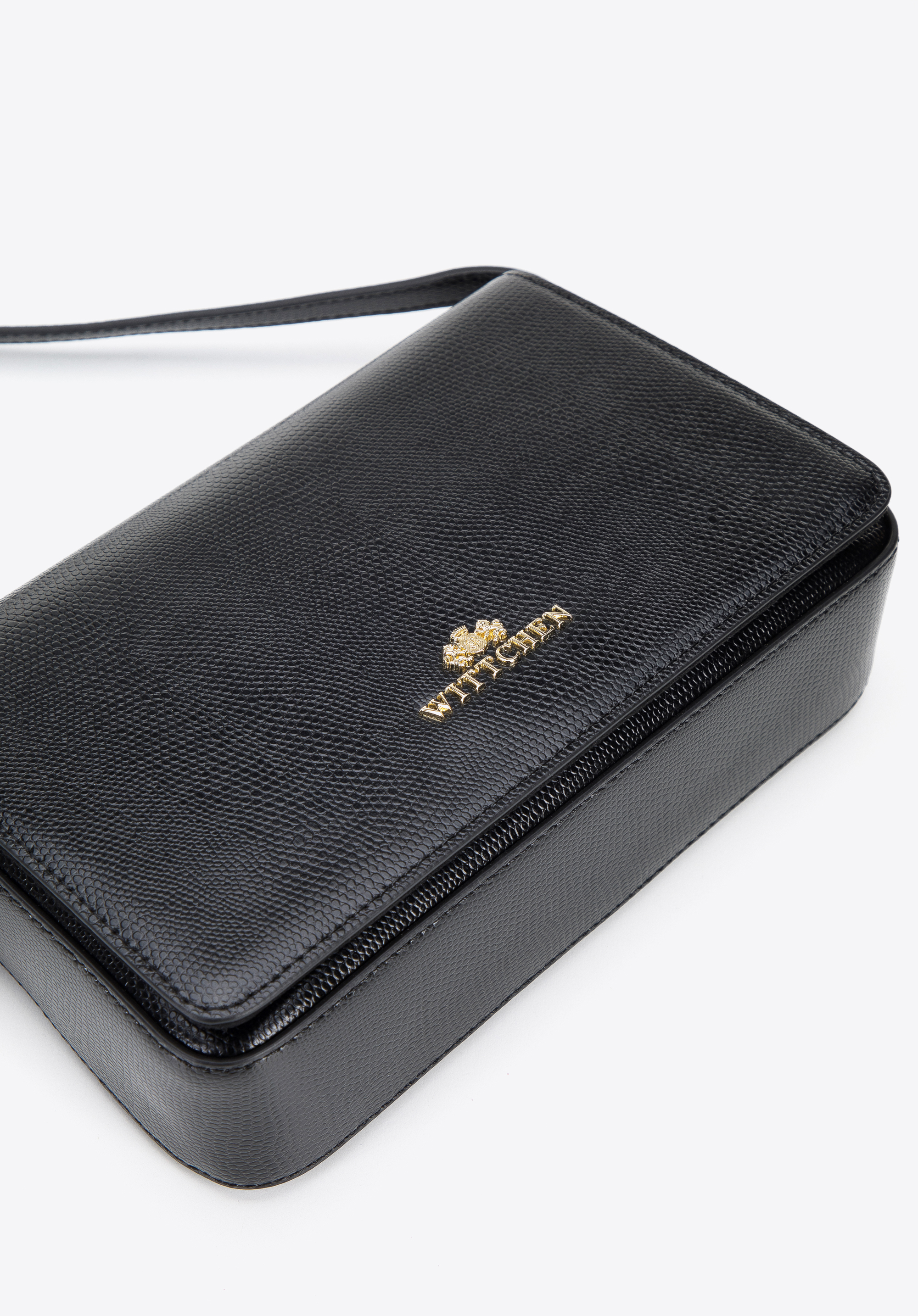 Damska listonoszka skórzana klasyczna z chwostem