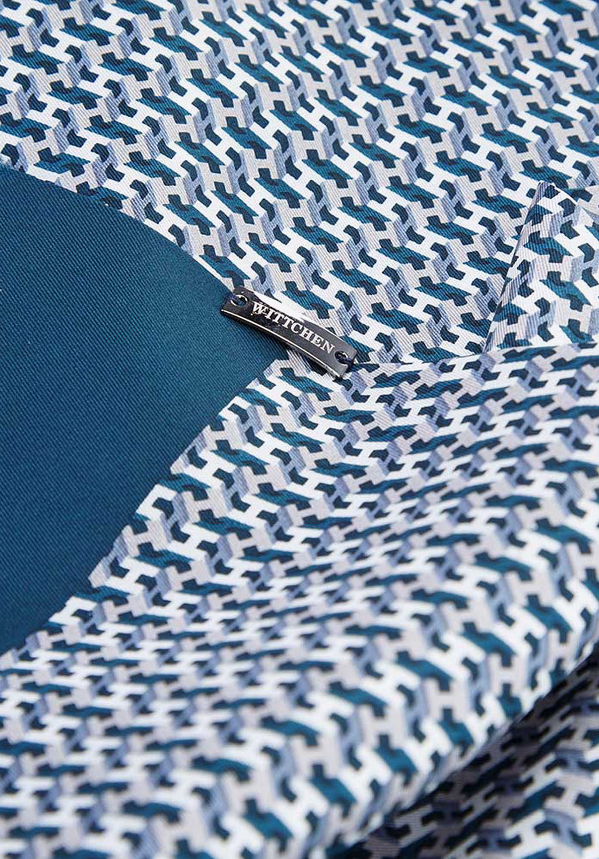 Męski szal z jedwabiu