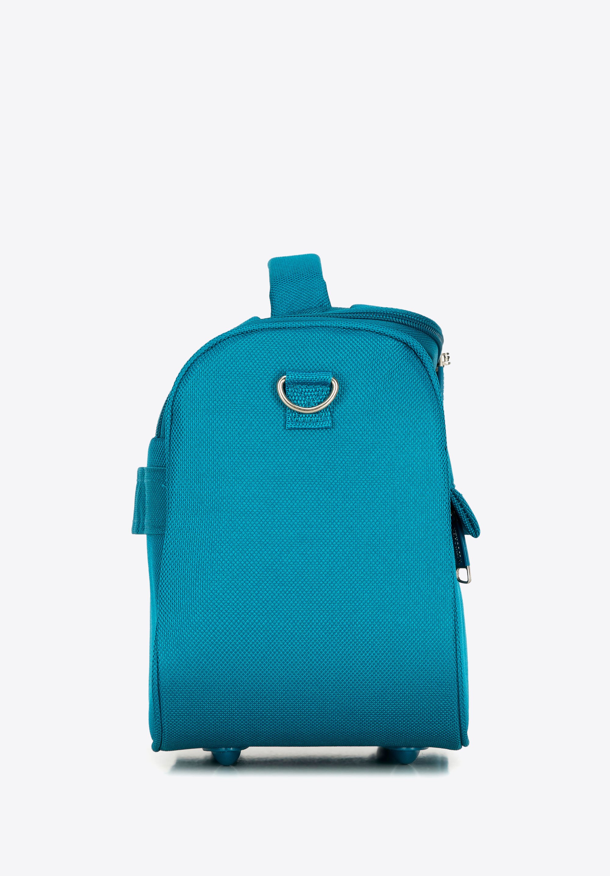 Mała walizka miękka jednokolorowa