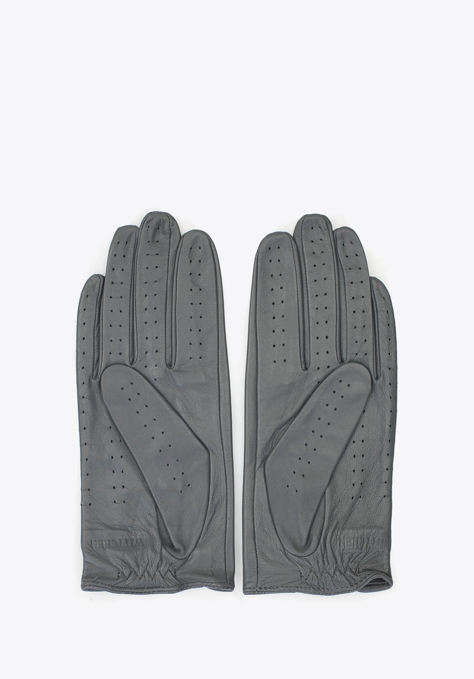 Damskie rękawiczki skórzane samochodowe